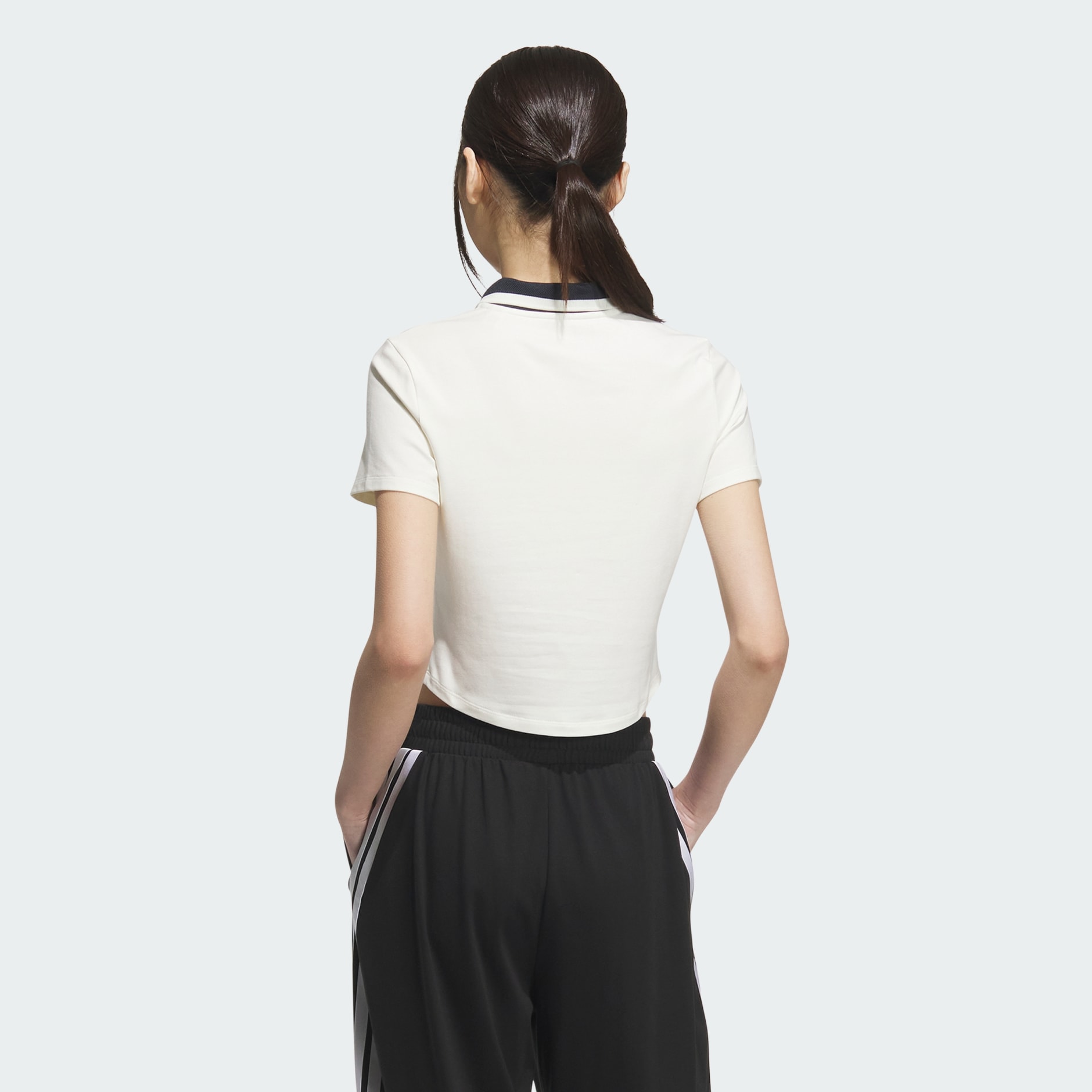 短袖修身 Polo 恤