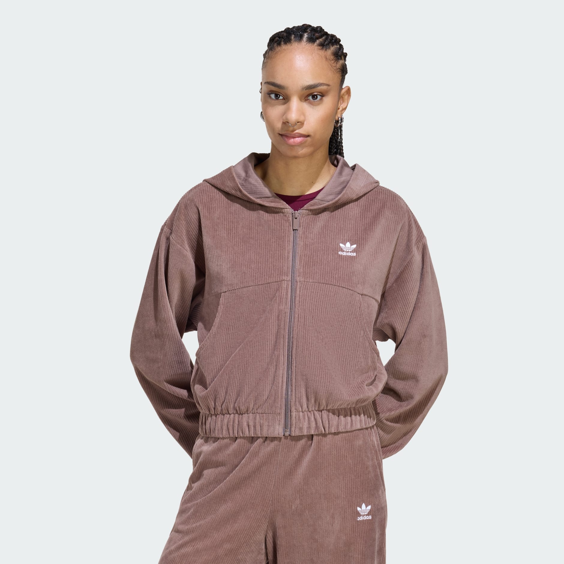 Veste de surv&ecirc;tement chenille Essentials.