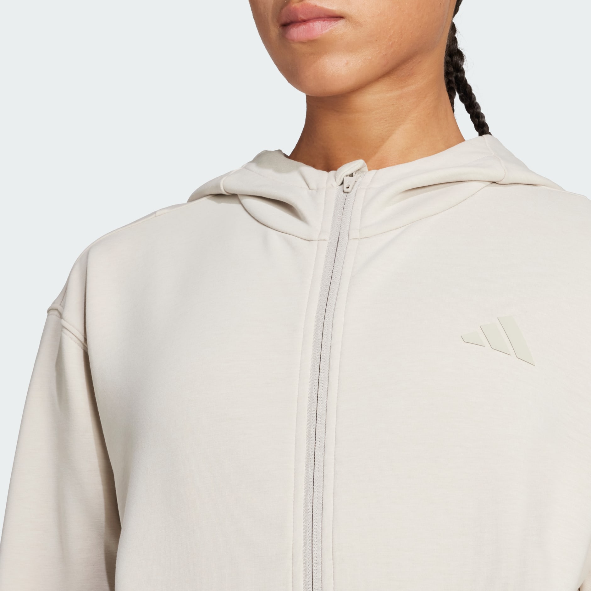 Veste &agrave; capuche enti&egrave;rement zipp&eacute;e Designed 4 Training