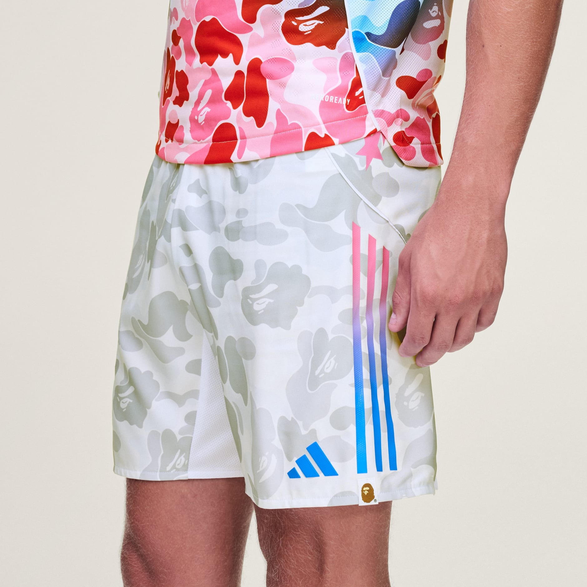 BAPE FB SHORTS - White | adidas Hong Kong