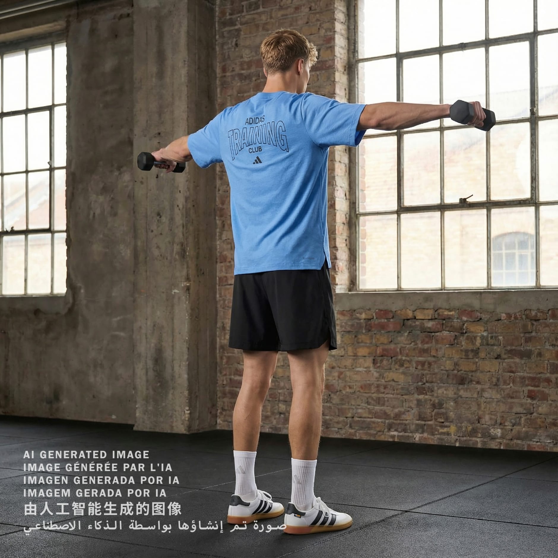 PANTALONI SCURȚI D4T POWER ESSENTIALS WORKOUT GRAPHICS