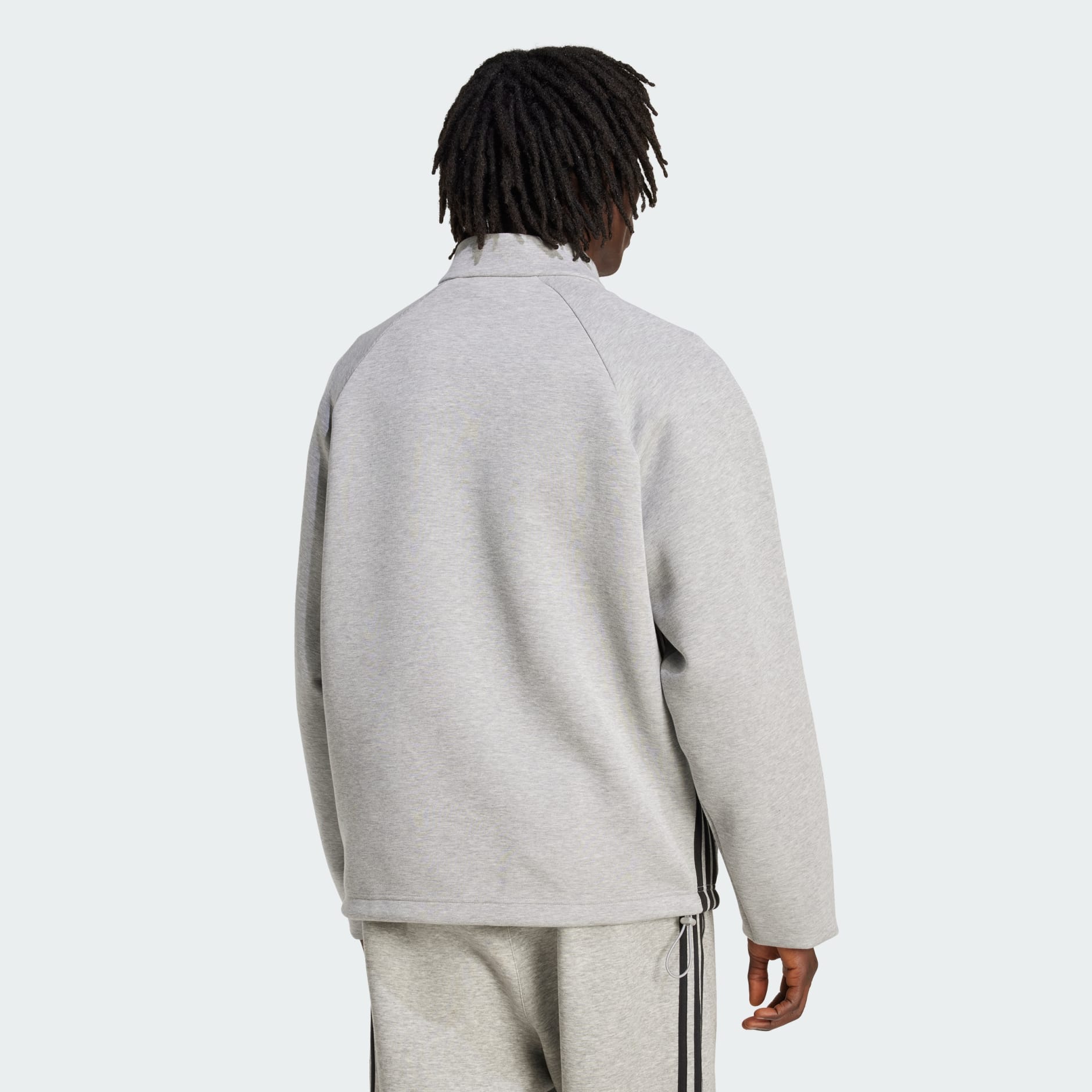 Sweatshirts - adidas Adicolor Spacer Drill Top - Grey | adidas Oman