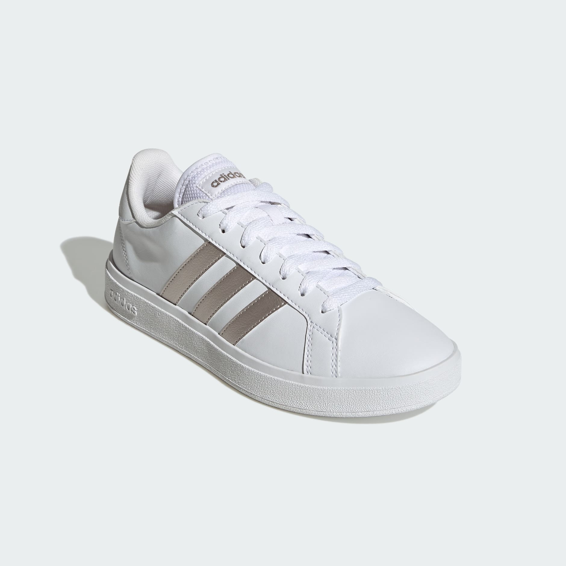 Grand TD Court Casual Shoes - White | adidas OM