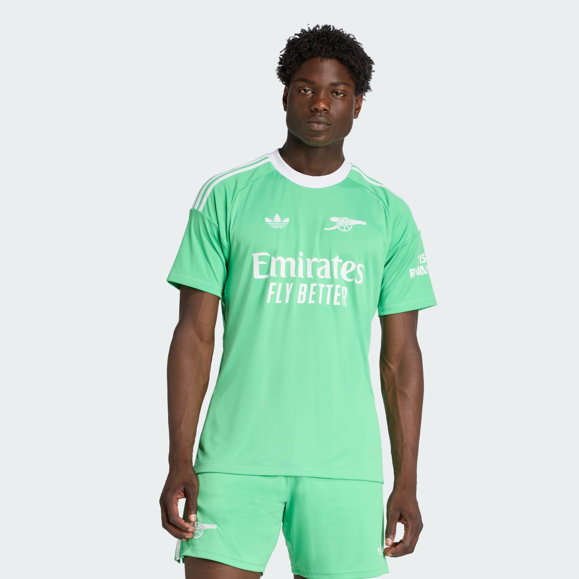 Clothing - Arsenal 25/26 Third Goalkeeper Jersey - Green | adidas