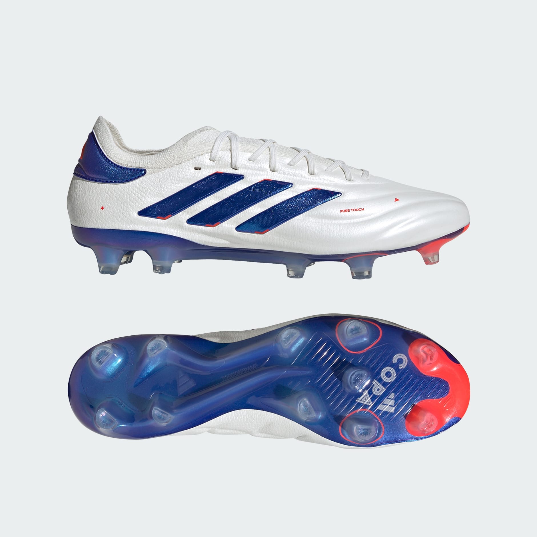 Shoes Copa Pure 2 Elite Knit Firm Ground Boots White adidas Saudi Arabia