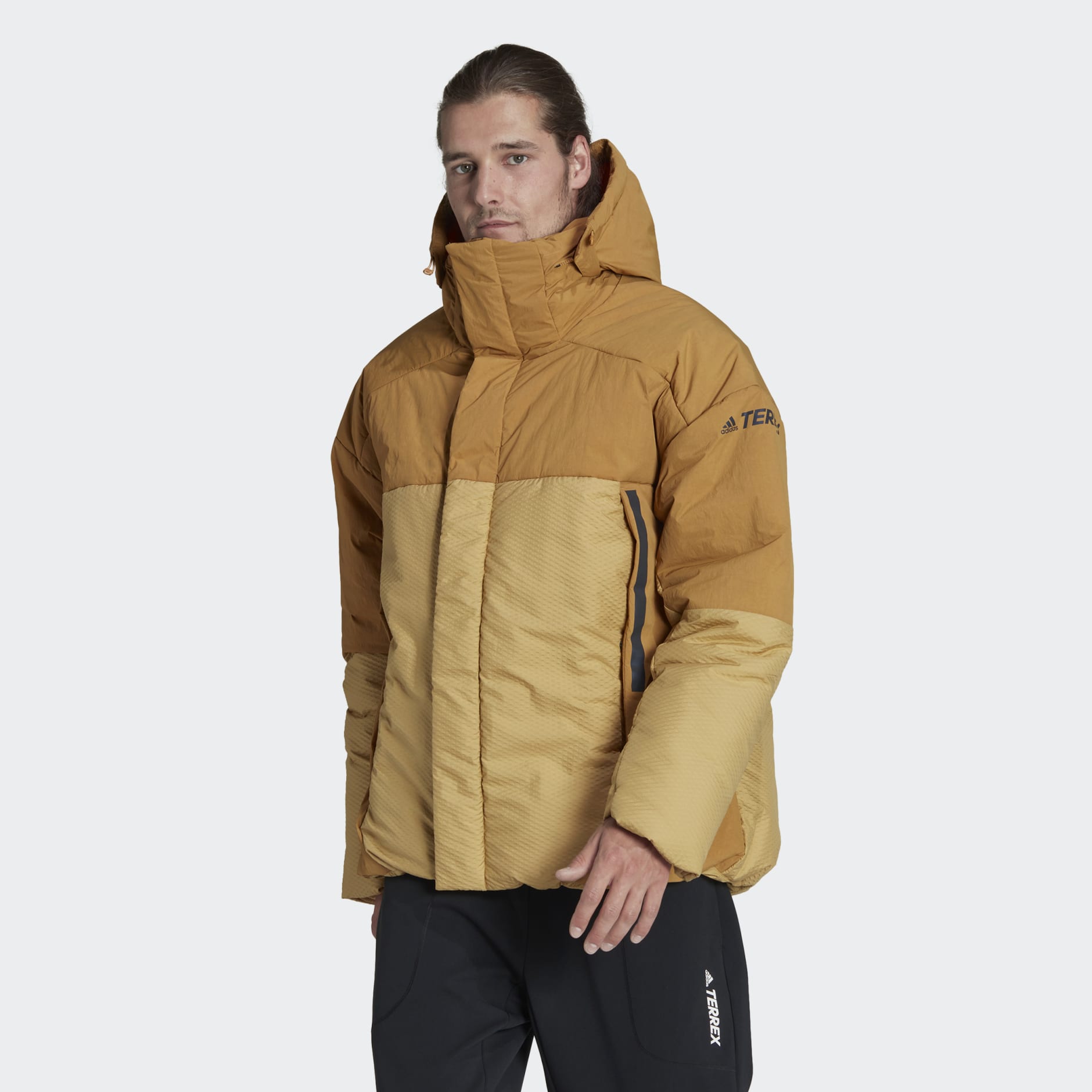 Clothing - Terrex MYSHELTER COLD.RDY Jacket - Brown | adidas South Africa