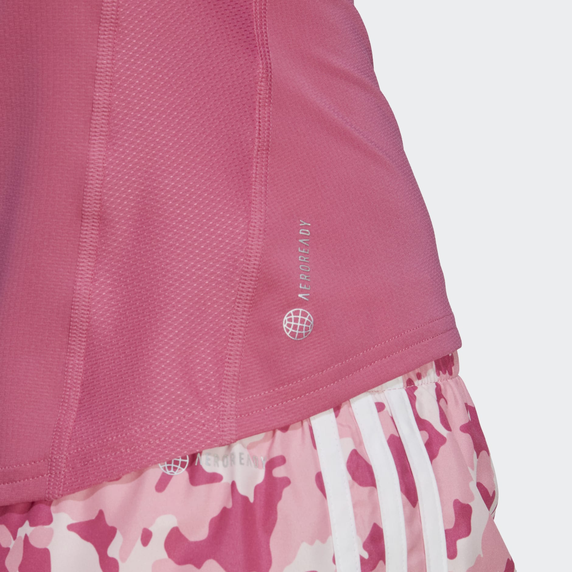 Clothing - Own the Run Running Tank Top - Pink | adidas South Africa