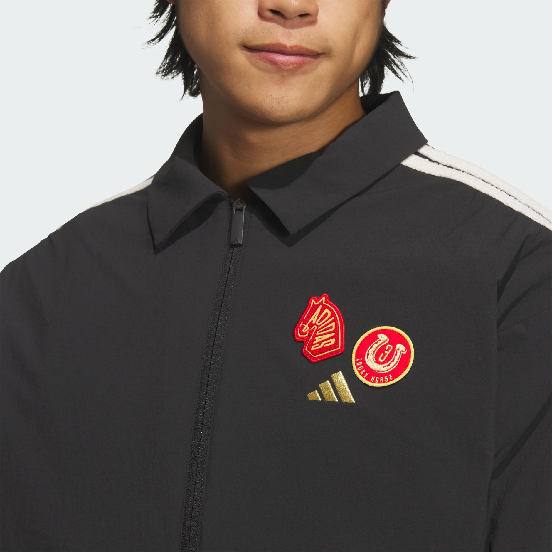 CNY 3 STRIPES REVERSIBLE WOVEN JACKET