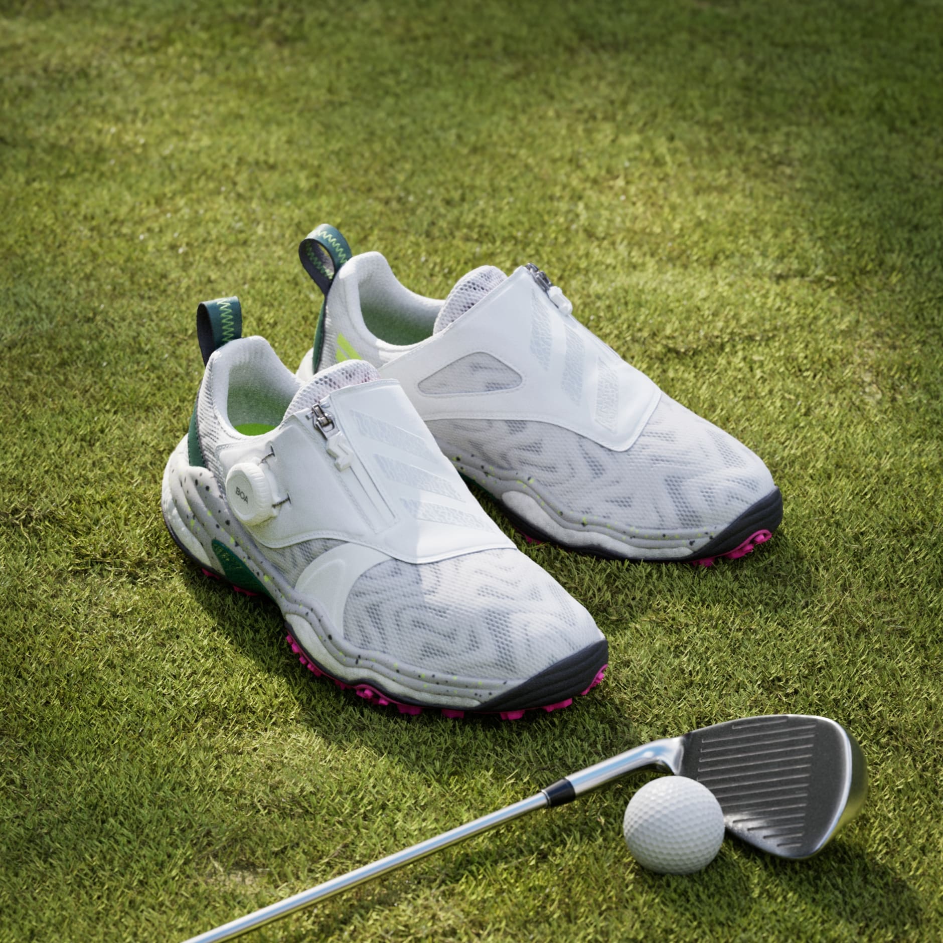 Codechaos Boa 25 Spikeless Golf Shoes - White | adidas Hong Kong