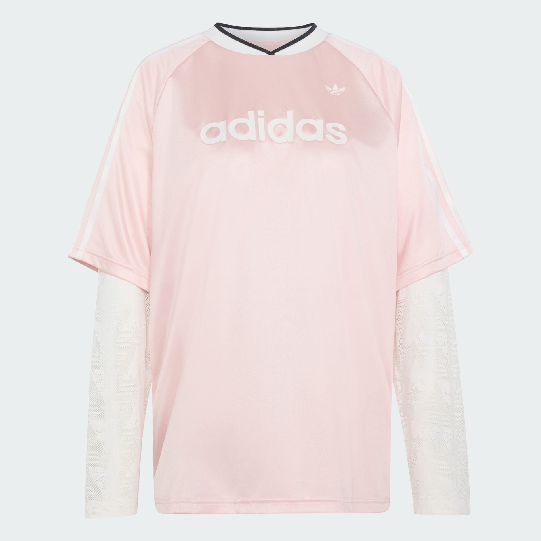 LACE LONG-SLEEVE JERSEY