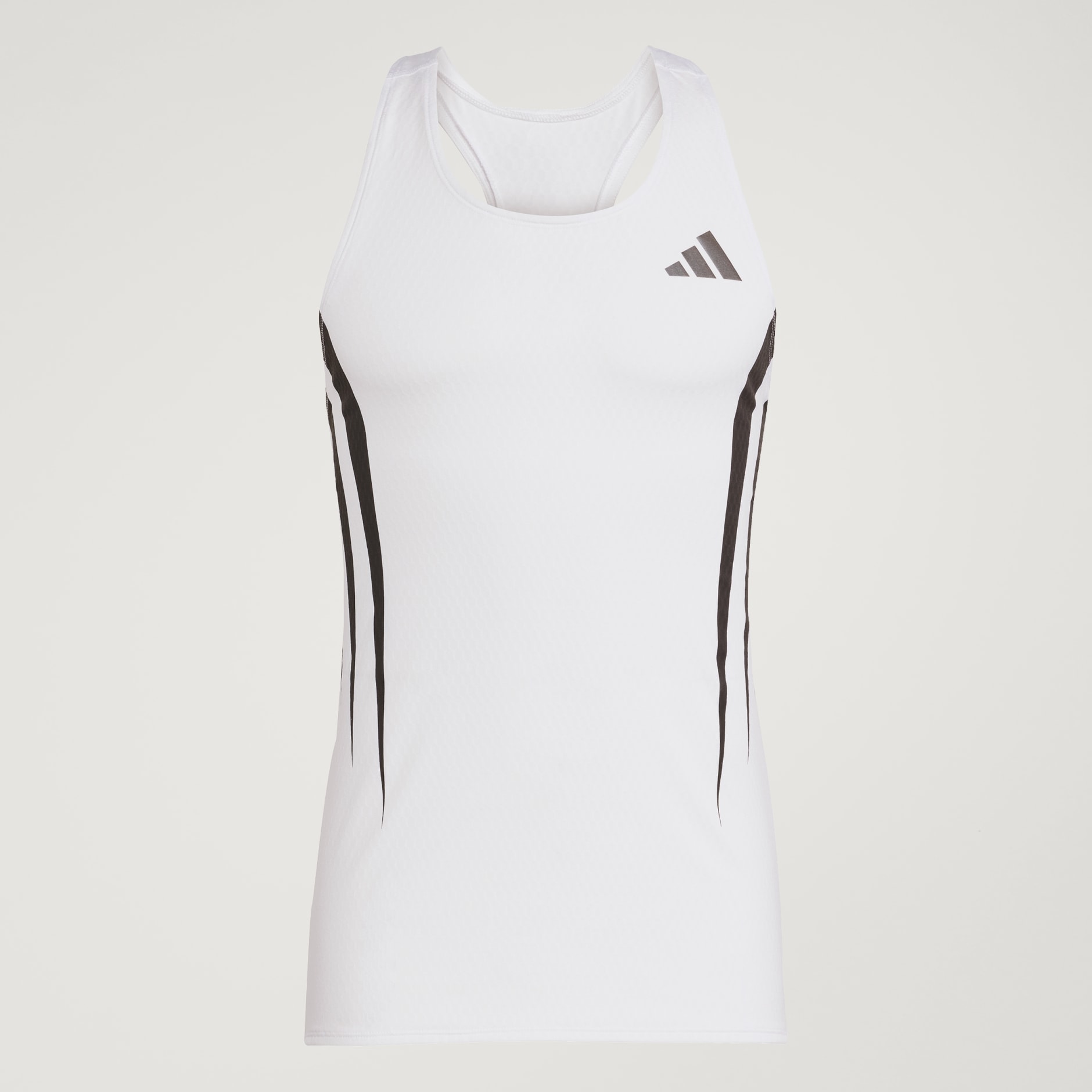 Clothing - Adizero Archive Running Singlet - White | adidas Oman