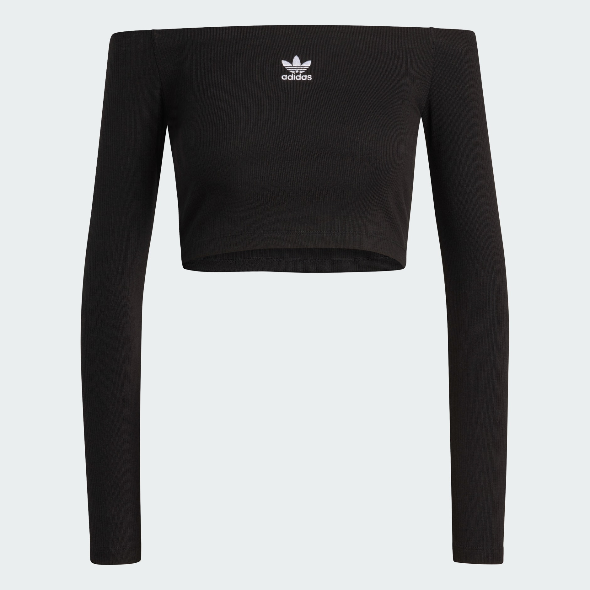 TRICOU CU M&Acirc;NECĂ LUNGĂ ȘI UMERI GOI ESSENTIALS