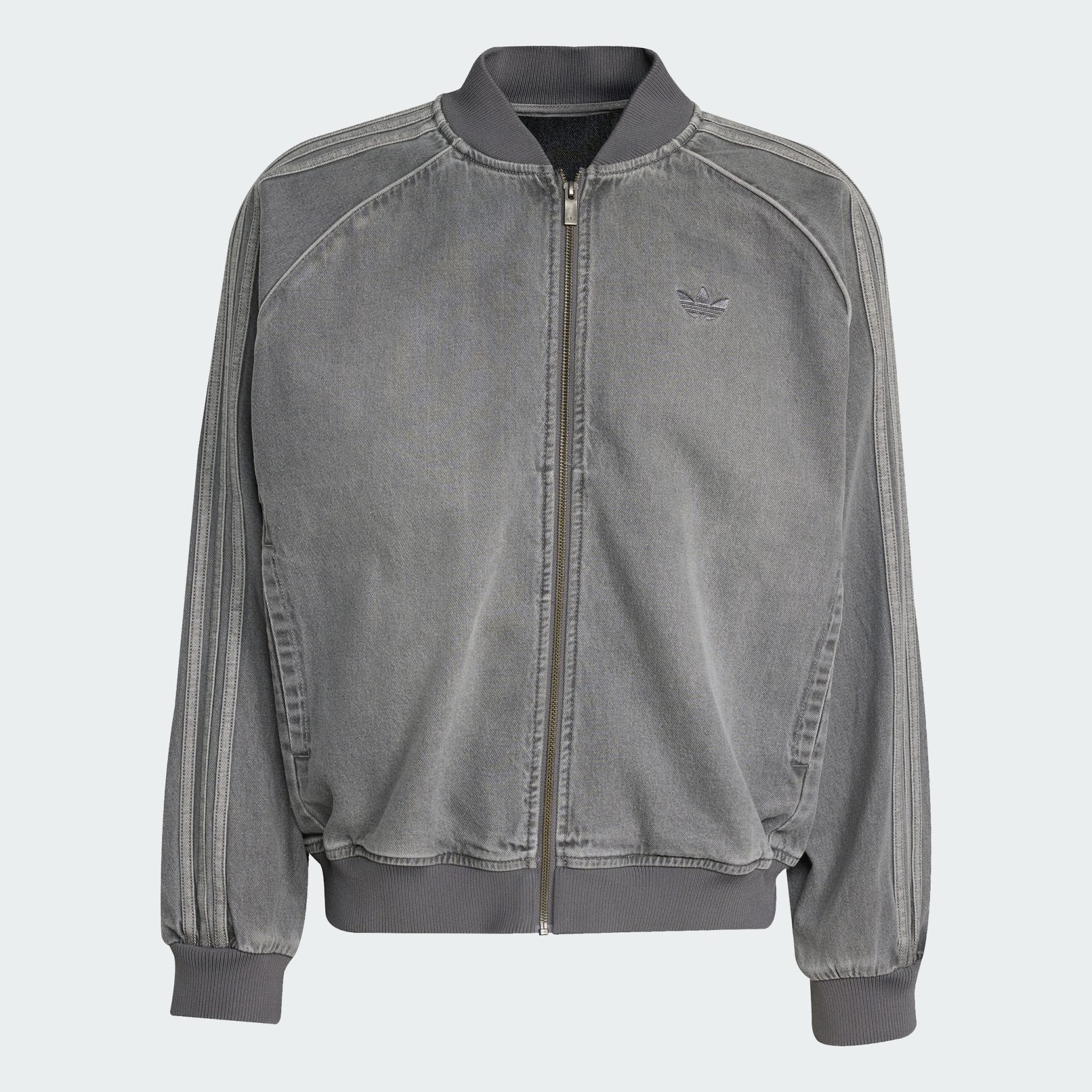 Traper jakna &scaron;irokog kroja i ispranog izgleda SST Adicolor SST Black