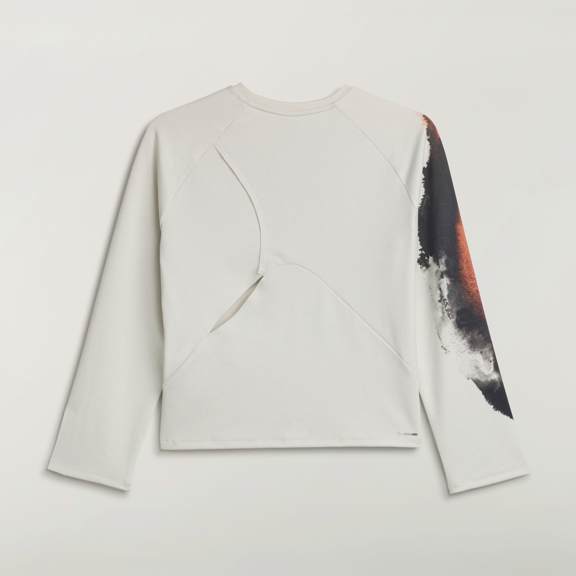 CLOTHING - Y-3 Tennis Pro Cropped Long Sleeve Tee - Grey