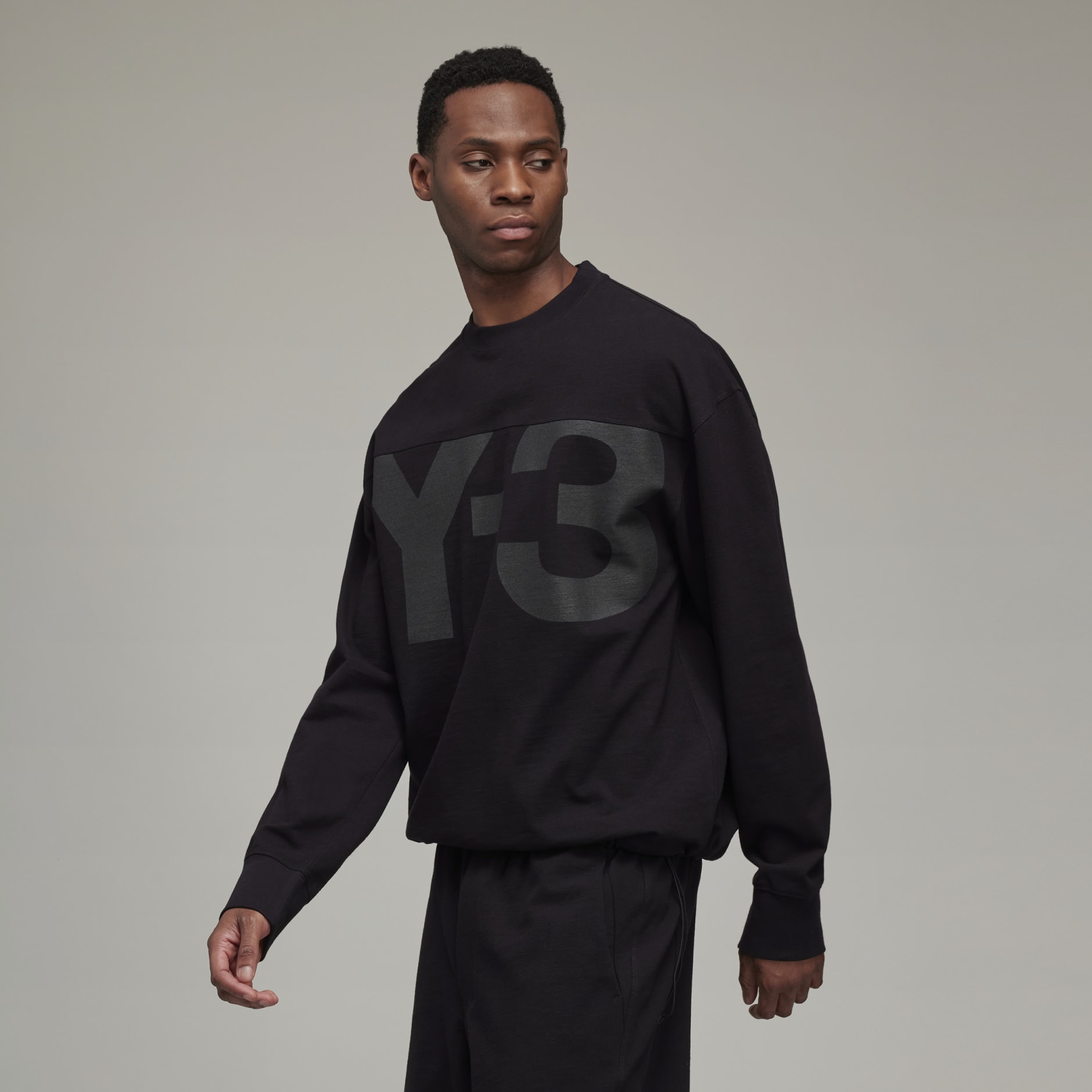 Y-3 Classic Heavy Piqué Crew Sweatshirt