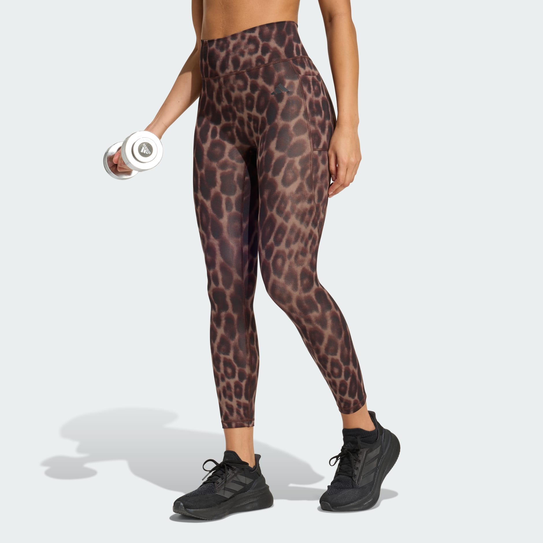 Optime Essentials Workout Leopard 7/8 Leggings
