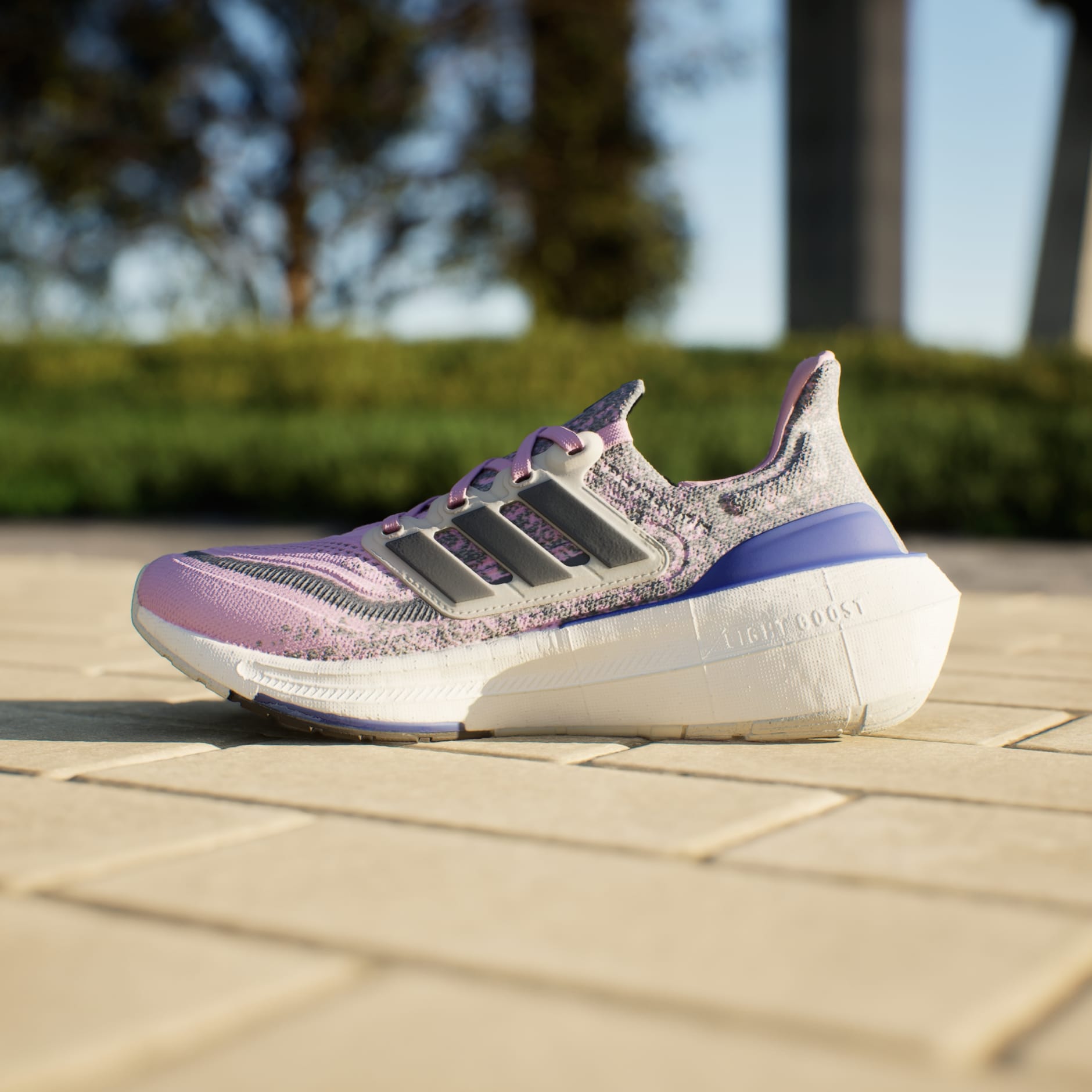 Adidas light purple shoes on sale