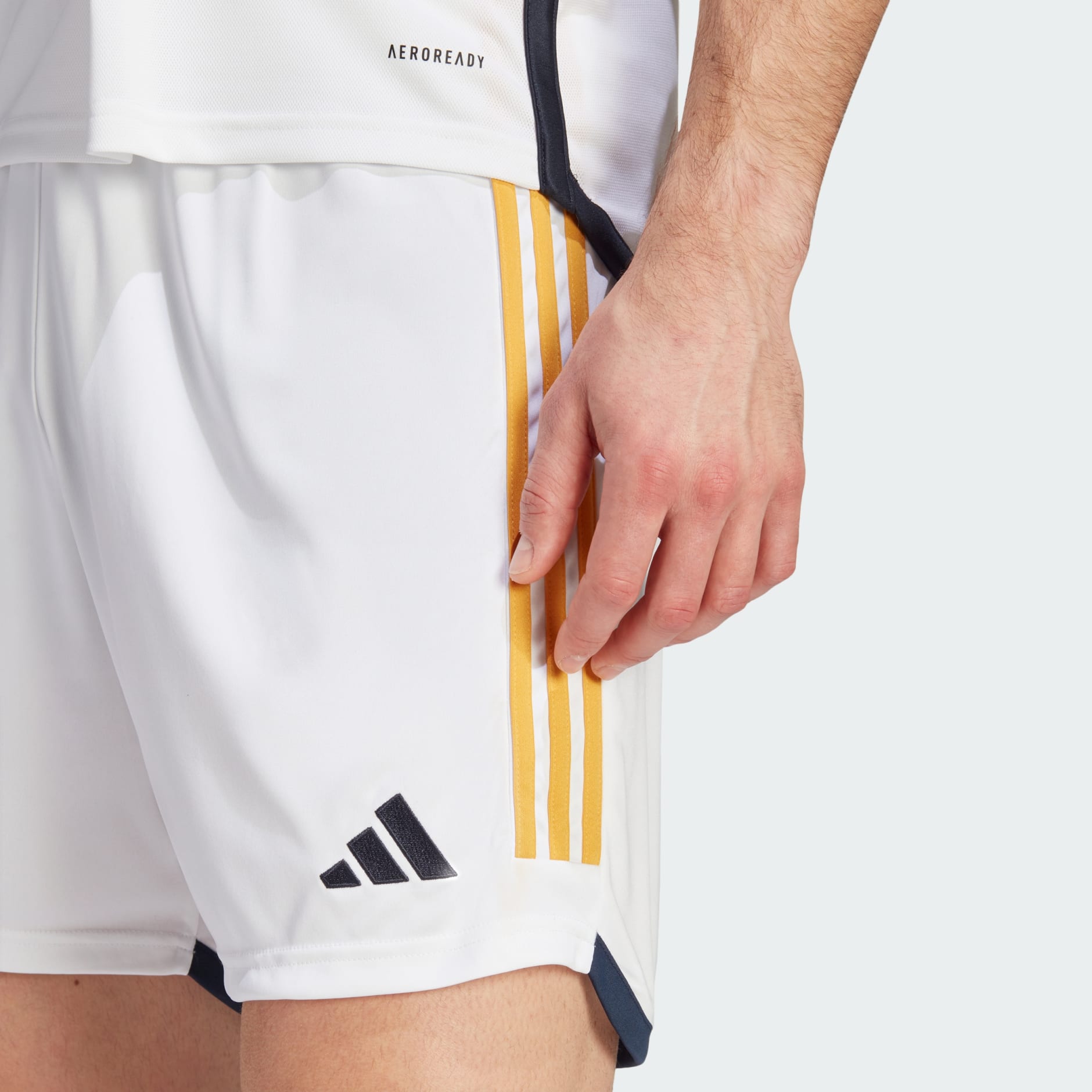 Men's Clothing - Real Madrid 23/24 Home Shorts - White