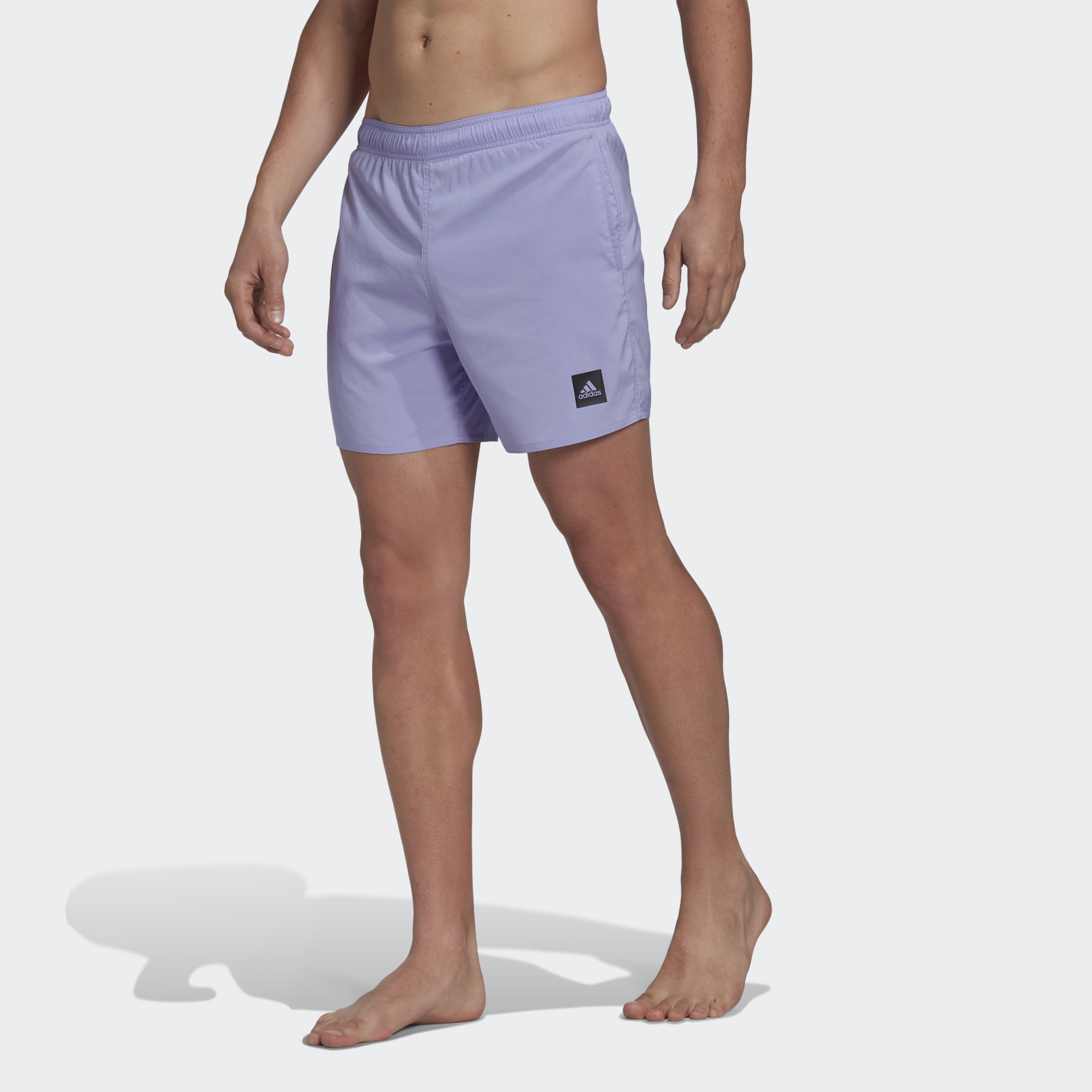 adidas Short Length Solid Swim Shorts - Purple | adidas ZA