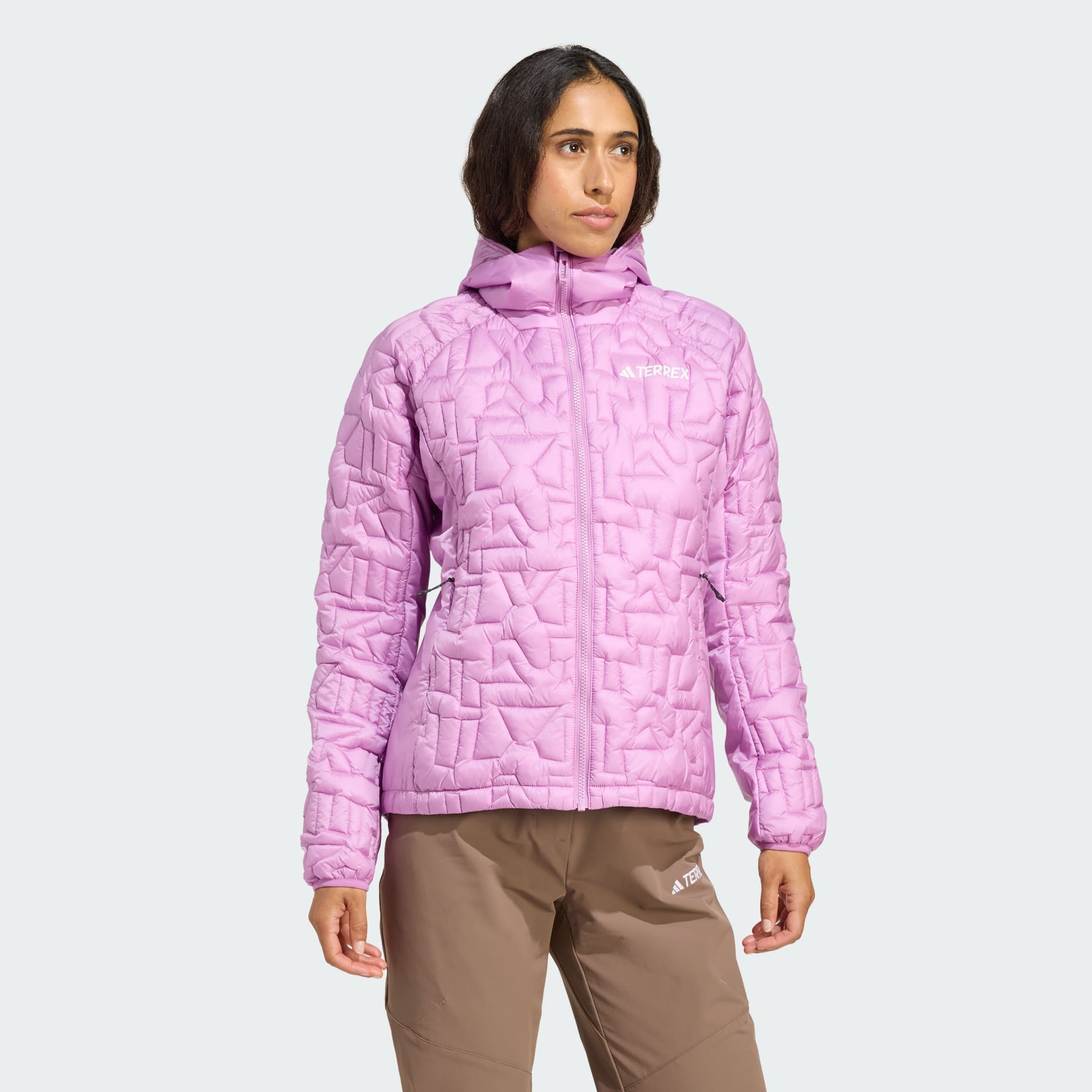 Jachetă izolată cu glugă Terrex Xperior PrimaLoft