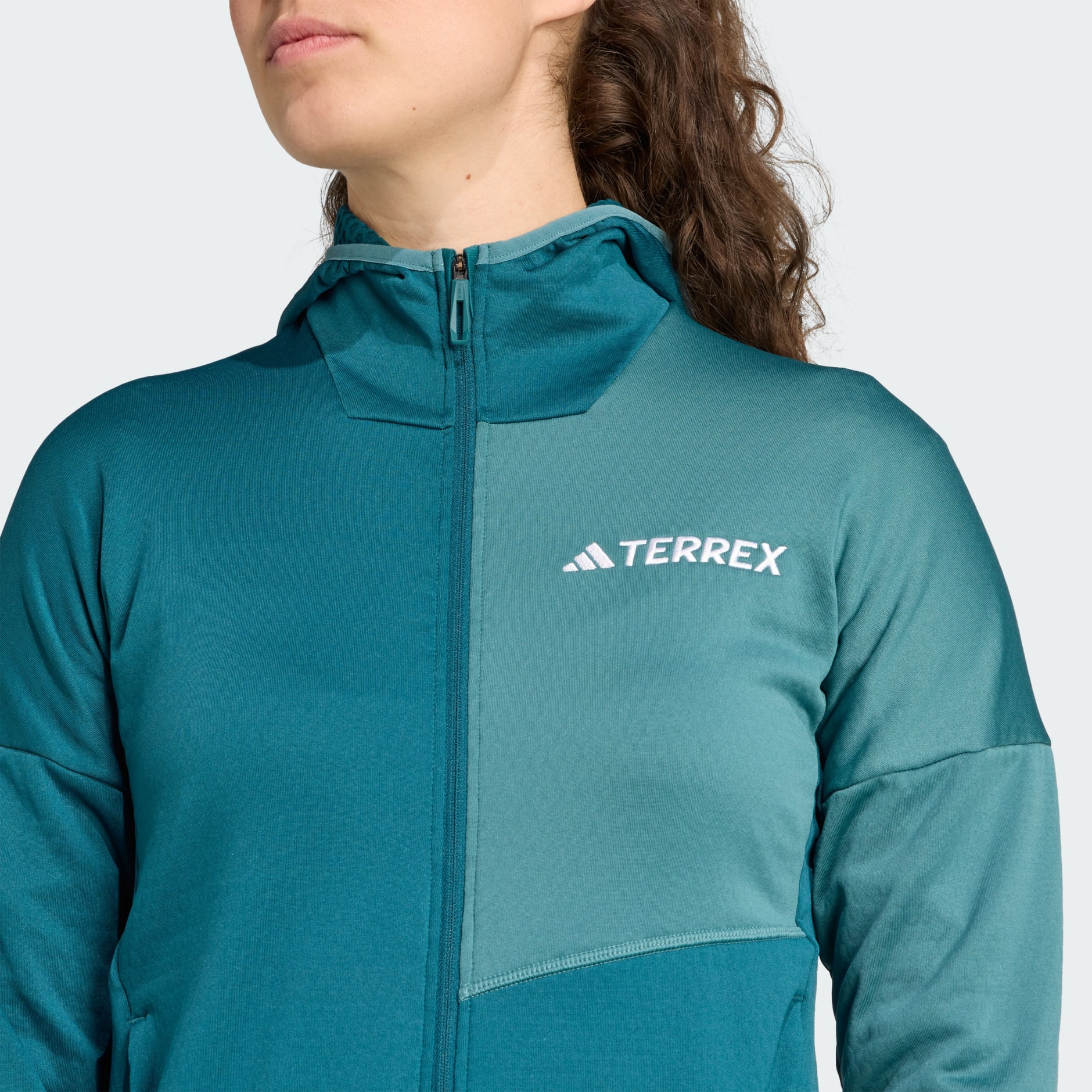 Jachetă cu glugă Terrex Xperior Climawarm Light din fleece