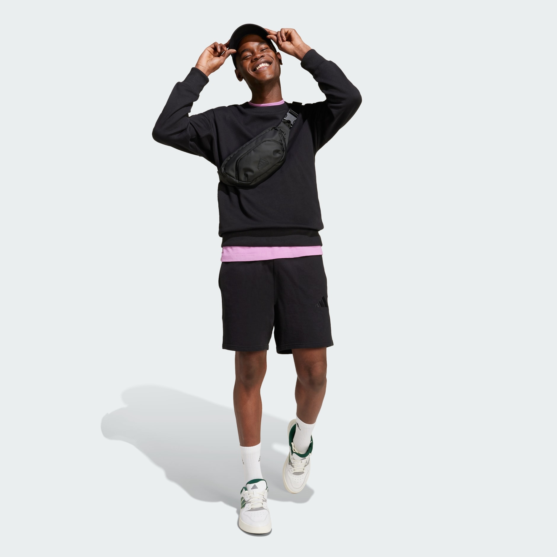 Clothing - ALL SZN French Terry Crew Sweatshirt - Black