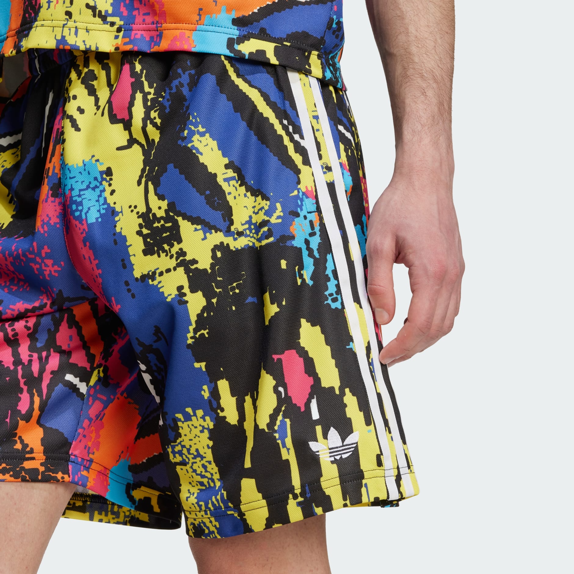 Pantaloni scurți Archive AOP cu cusătură interioară de 23 cm