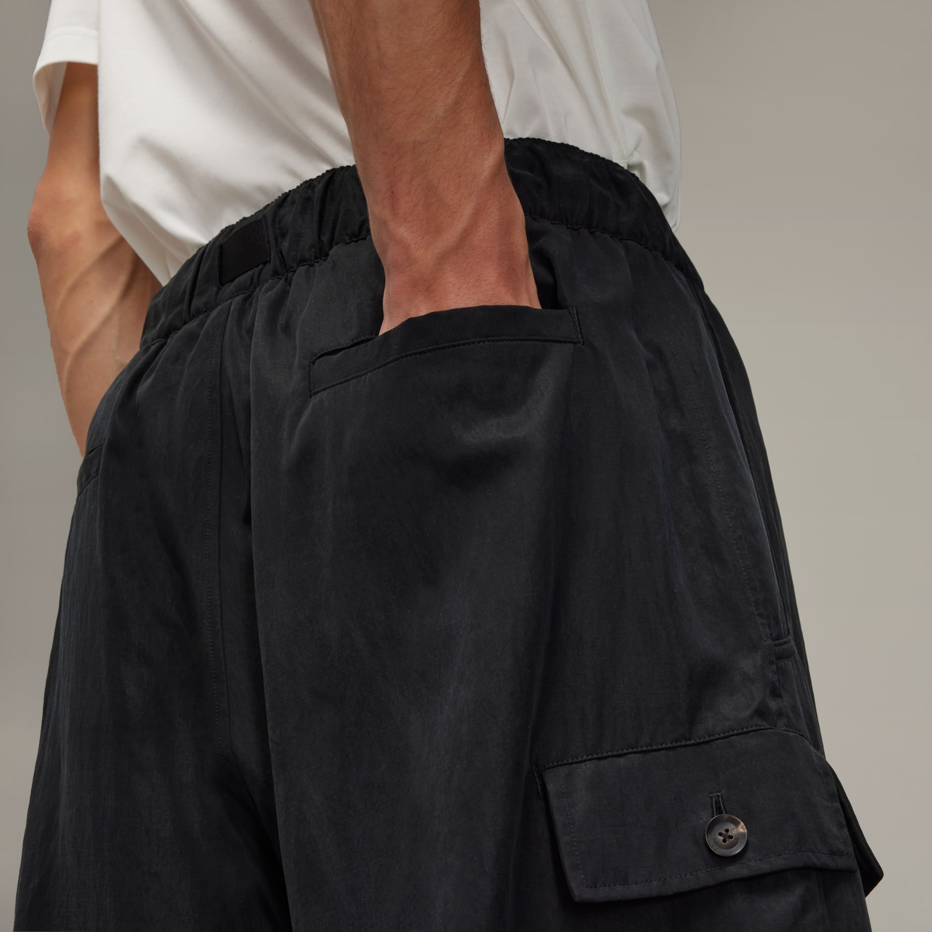 Y-3 Washed Twill Shorts
