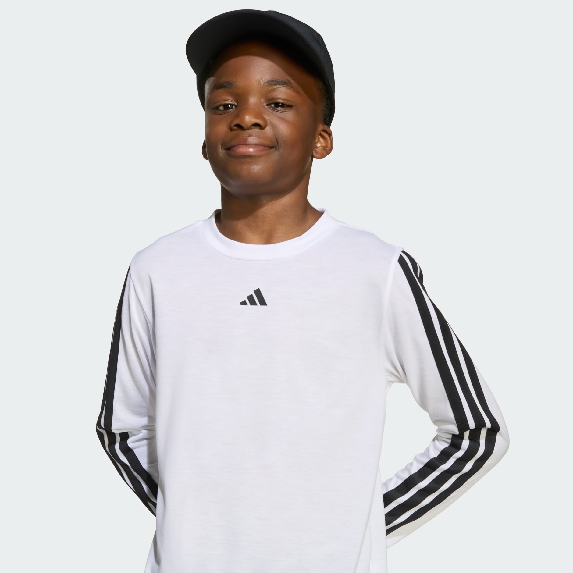 Tricou de antrenament Essentials cu m&acirc;necă lungă pentru copii