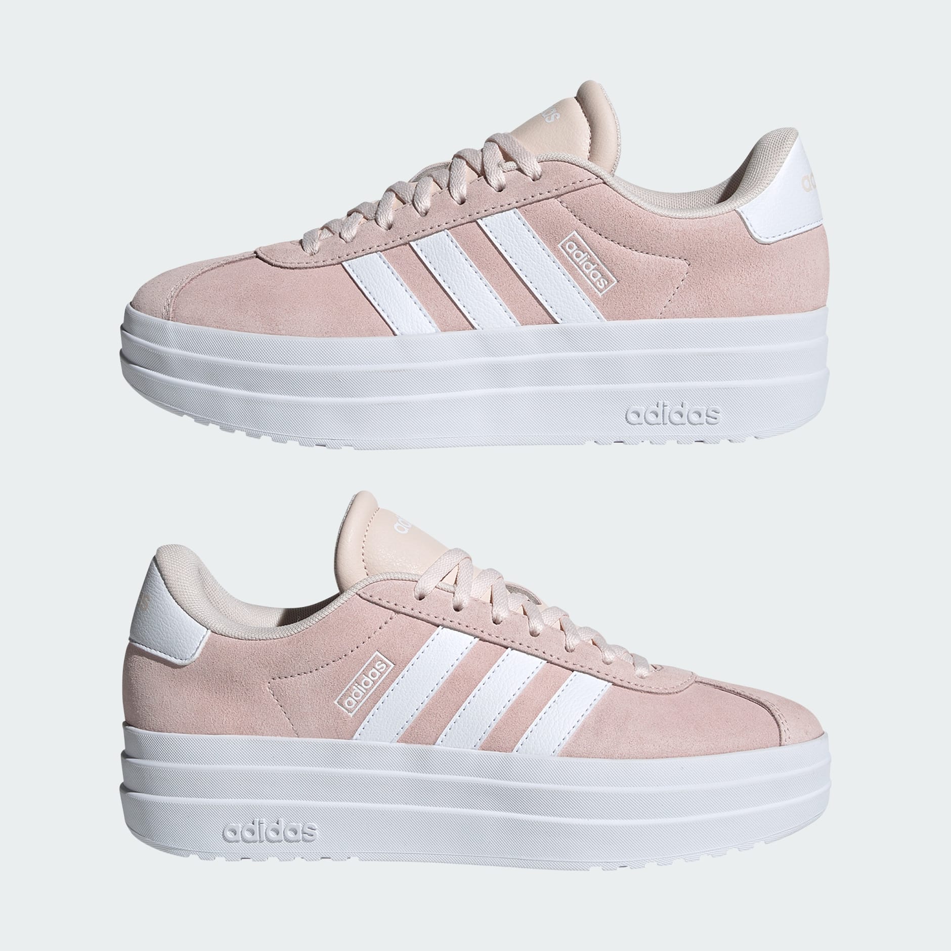 Women s Shoes VL Court Bold Shoes Pink adidas Saudi Arabia