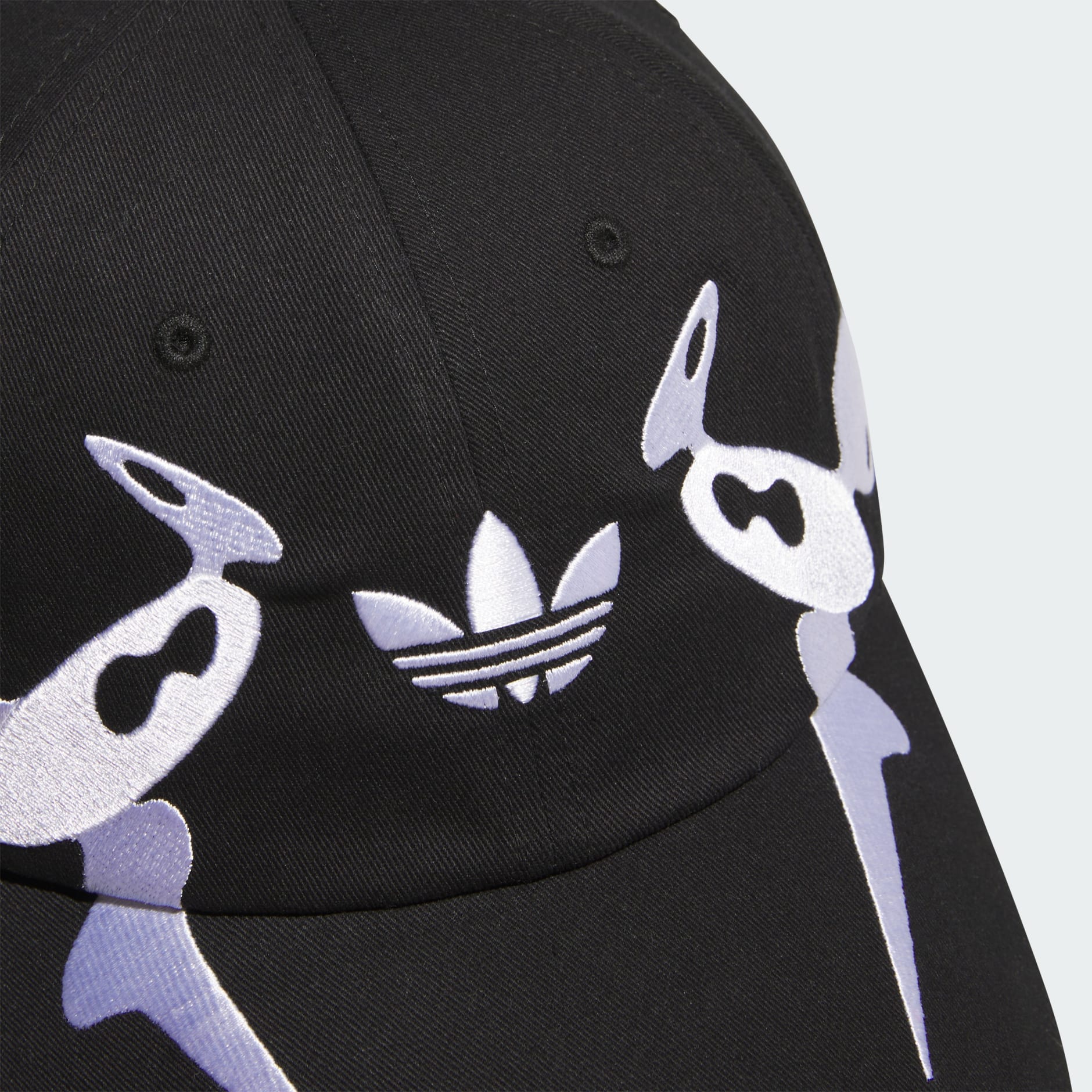 adidas Originals Collaboration Offgod Graphic Cap - Black adidas Originals Collaboration Offgod Graphic Cap - Black