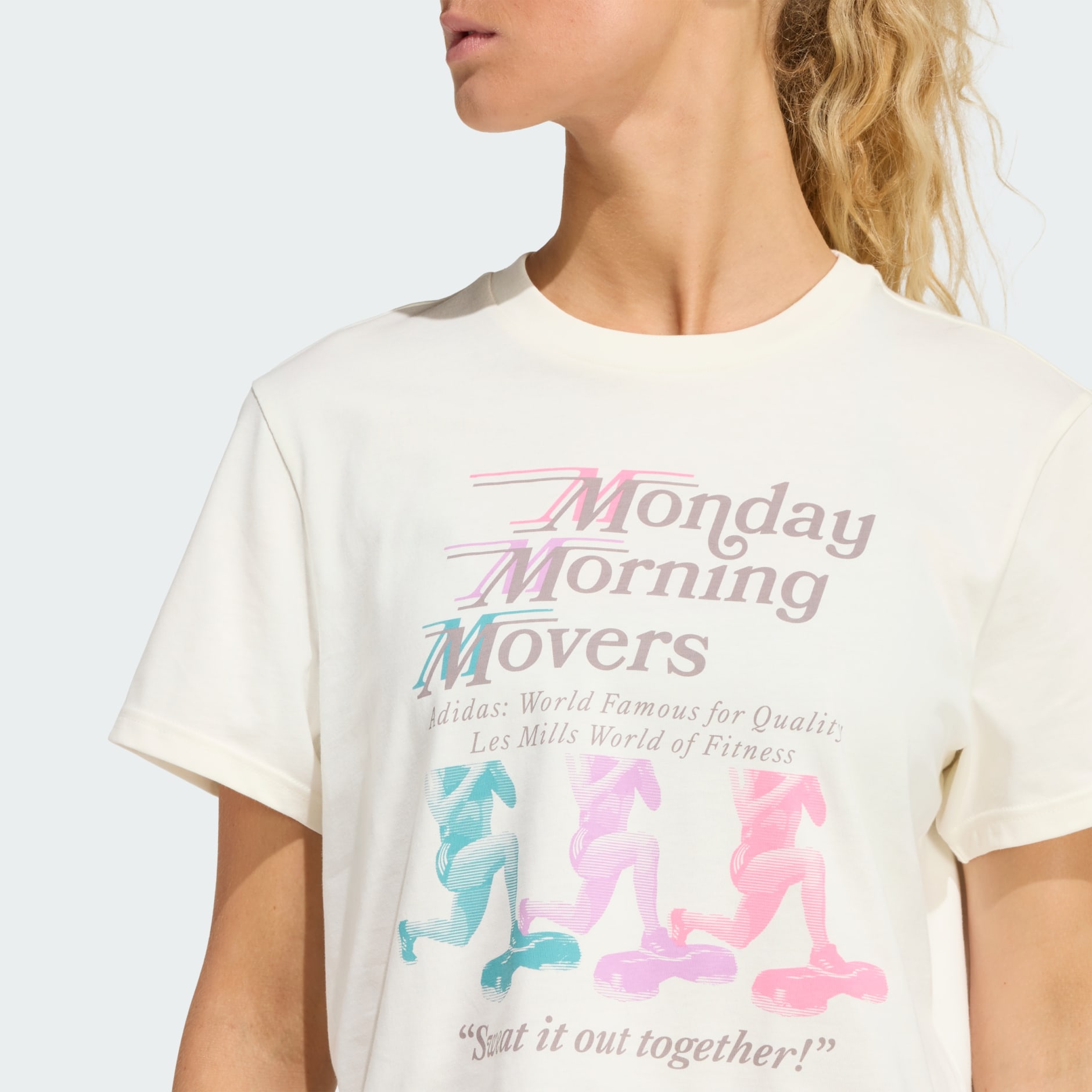 LESMILLS MOVERS 圖案 T 裇