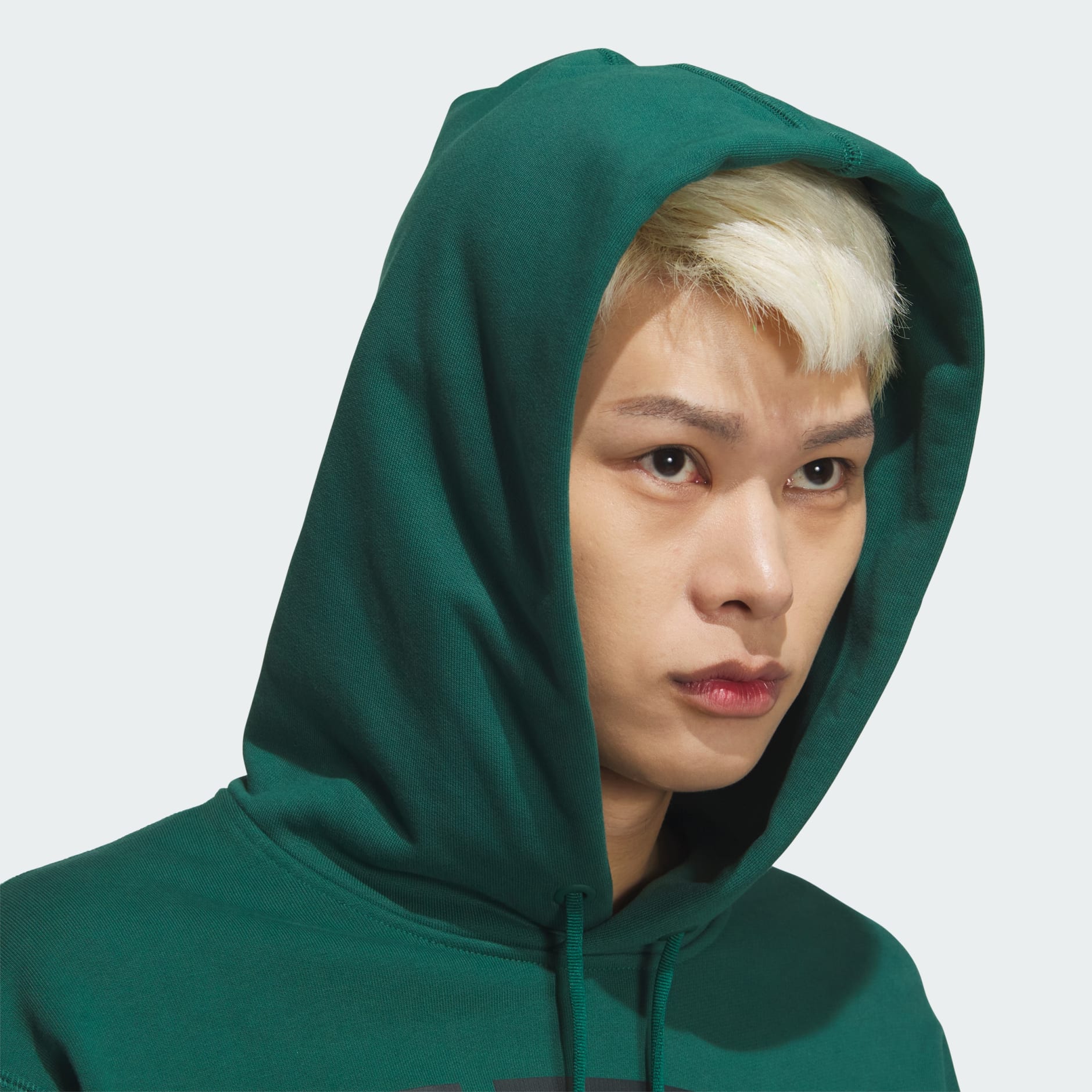 Collegiate Loose Fit French Terry Pullover Hoodie