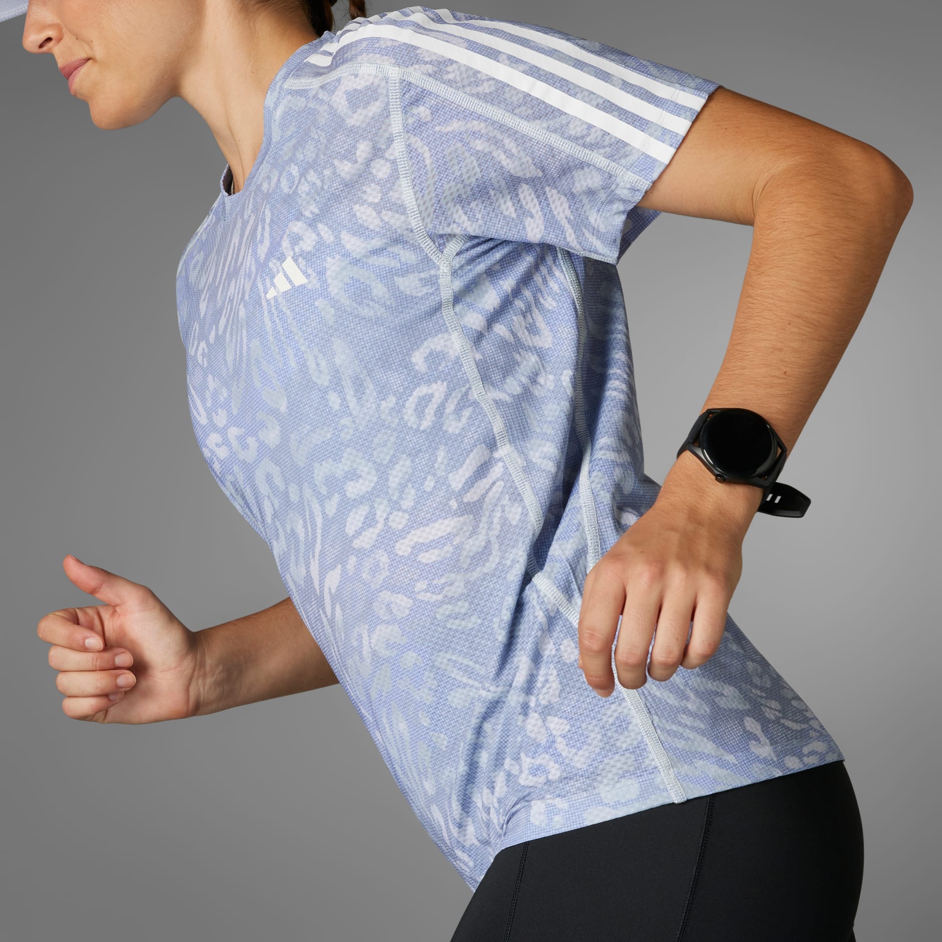 Own the Run CLIMACOOL 3-Stripes Tee