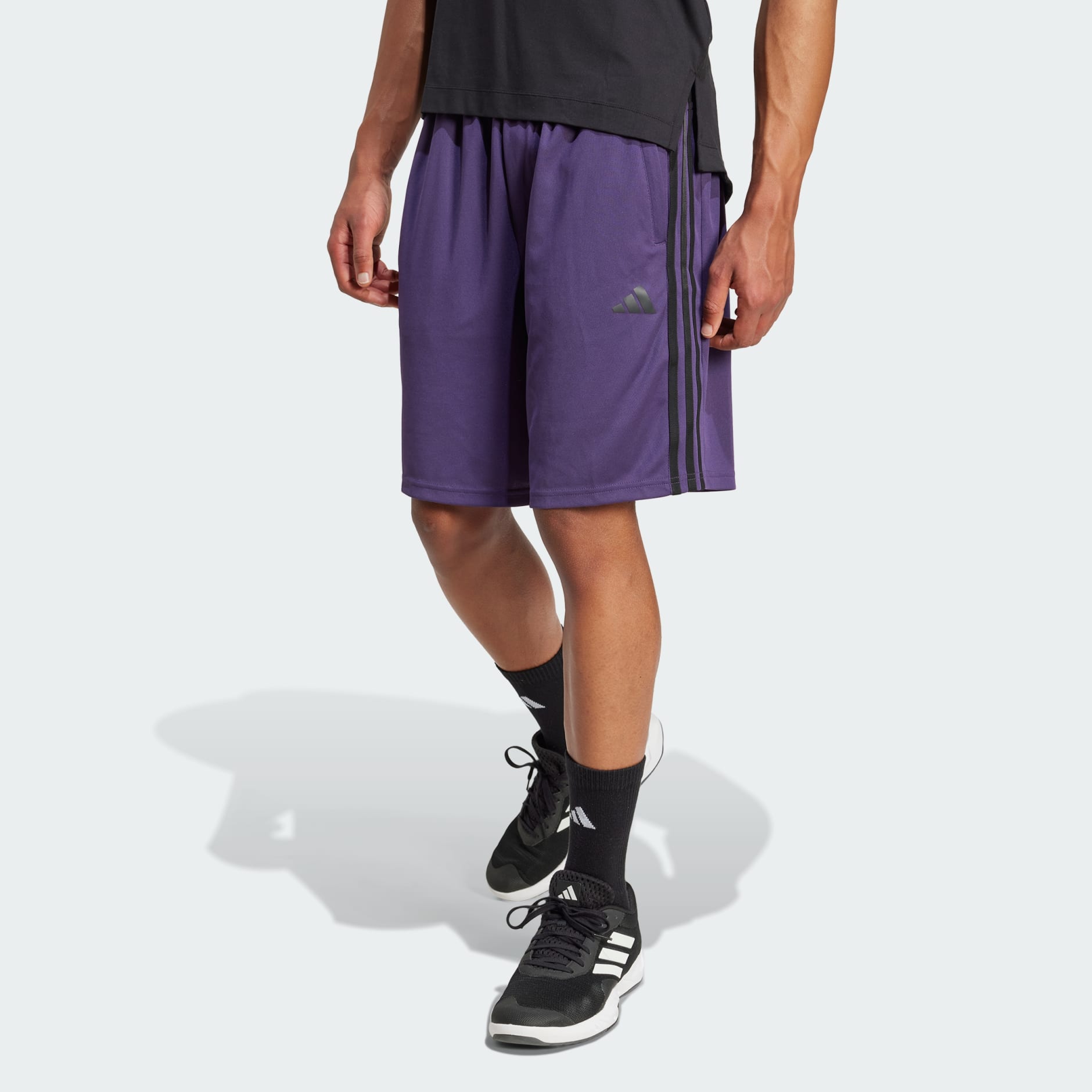 Shorts de Entrenamiento Train Essentials Piqu&eacute; 3 Rayas