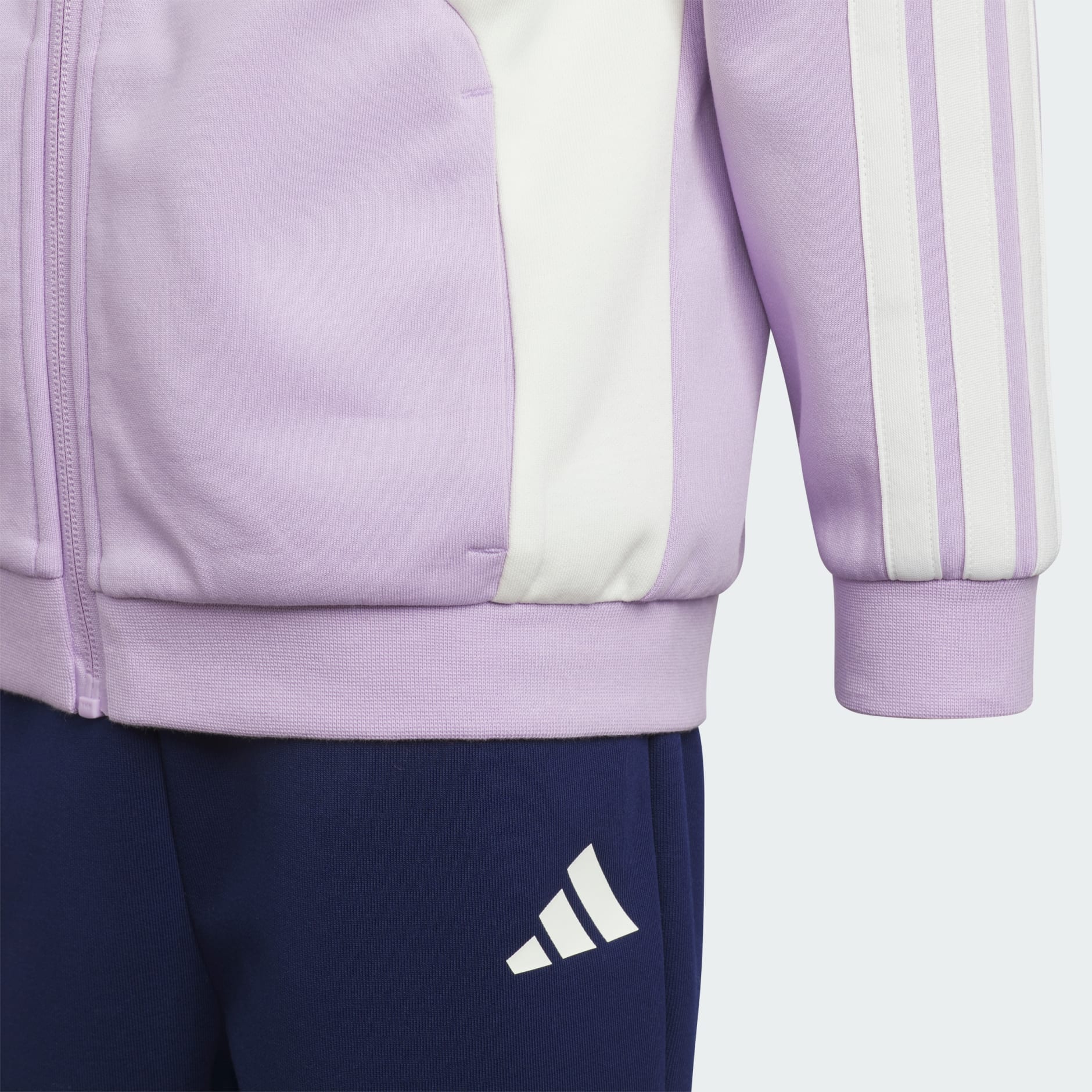 運動服兒童全幅拉鍊有帽衫運動服