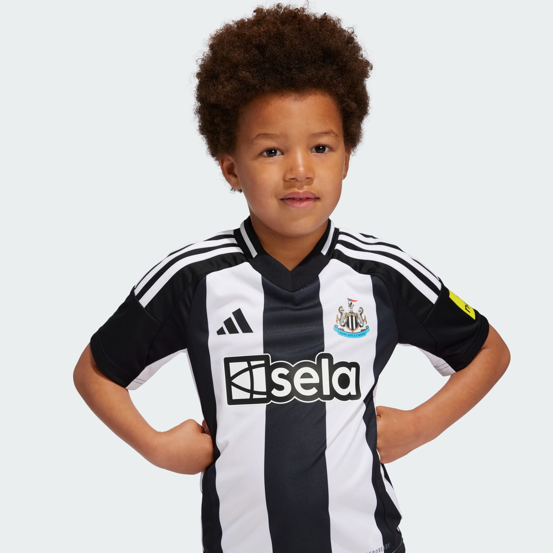 Newcastle United FC 24/25 Home Mini Kit Kids