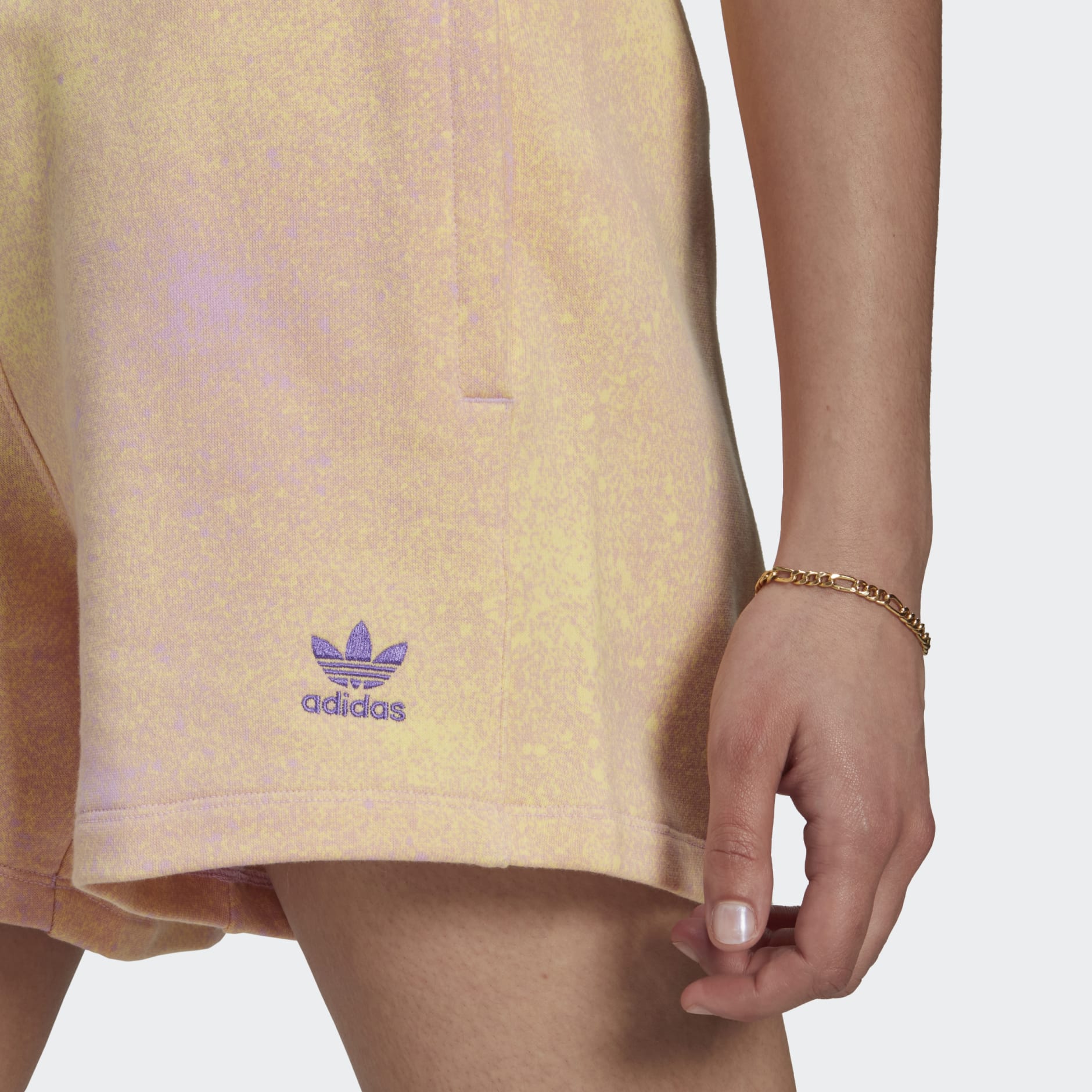 Allover Print Loose Shorts