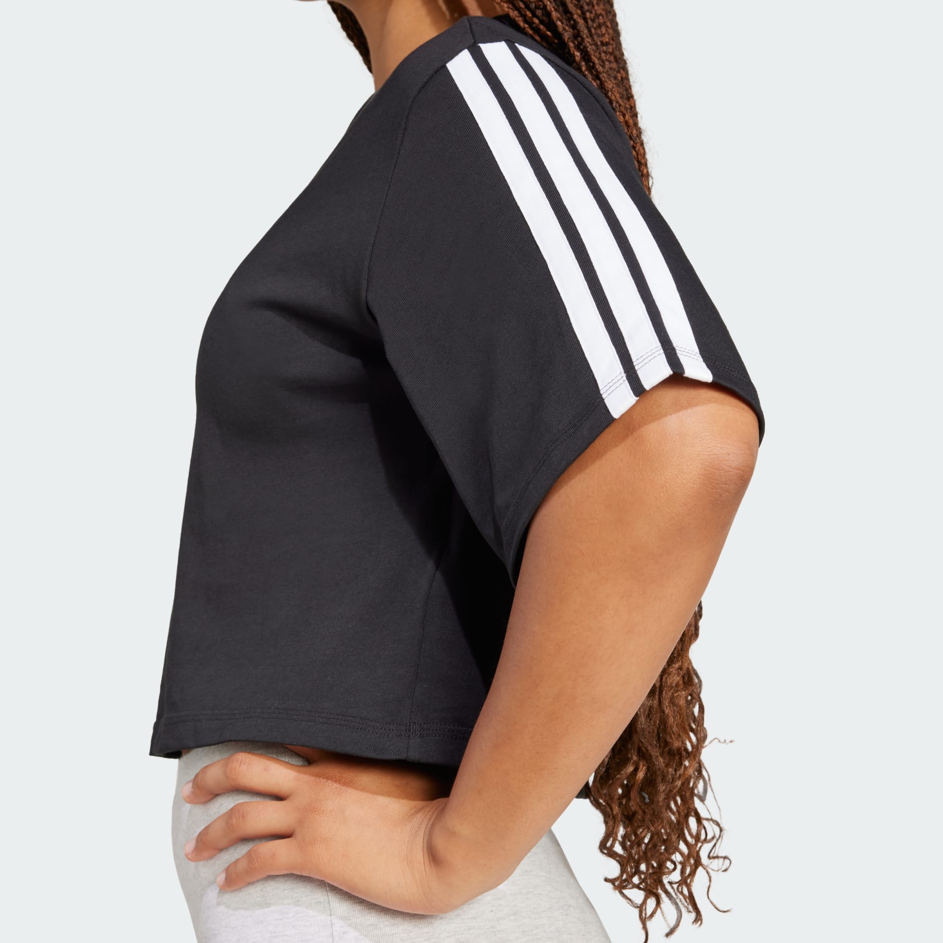 Essentials 3-Stripes Cotton Loose Tee