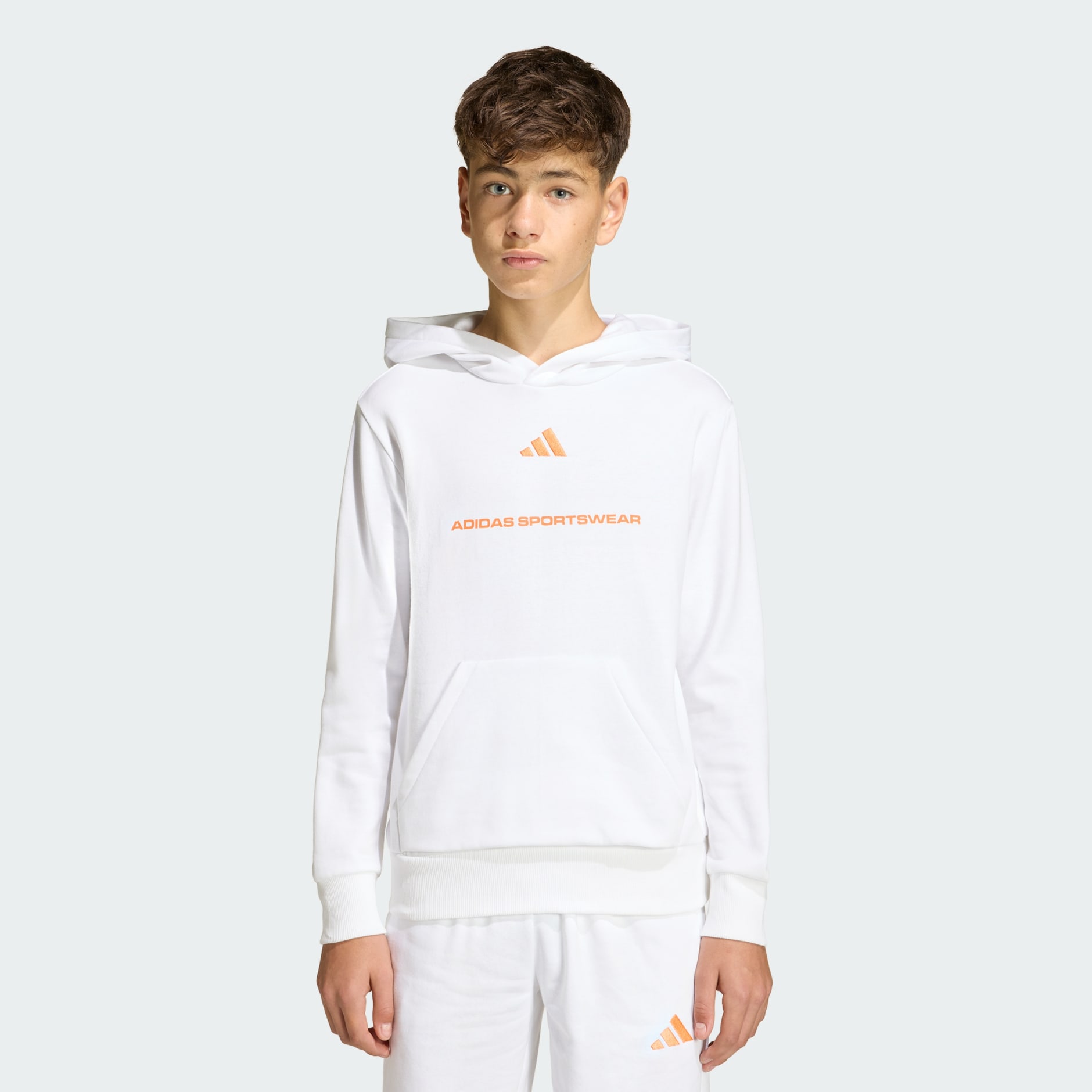 Majica s kapuljačom adidas Slogan Fleece Hoodie