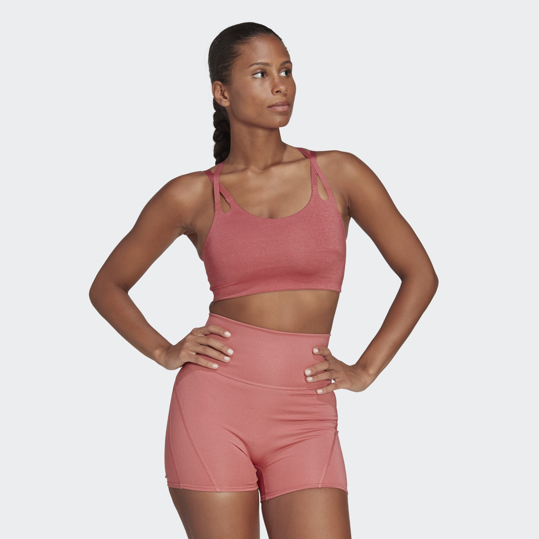 حمّالة صدر Yoga Luxe Studio Light-Support Fire