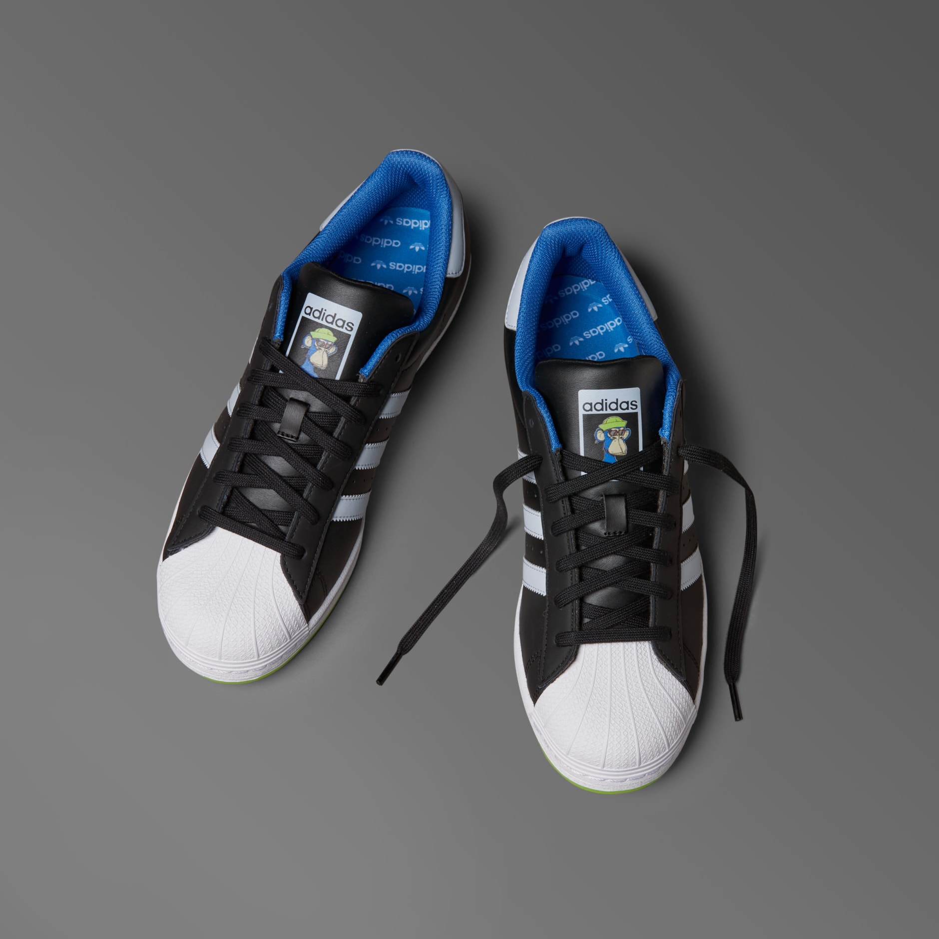 Men's Shoes - Superstar x Indigo Herz Shoes - Black | adidas Oman