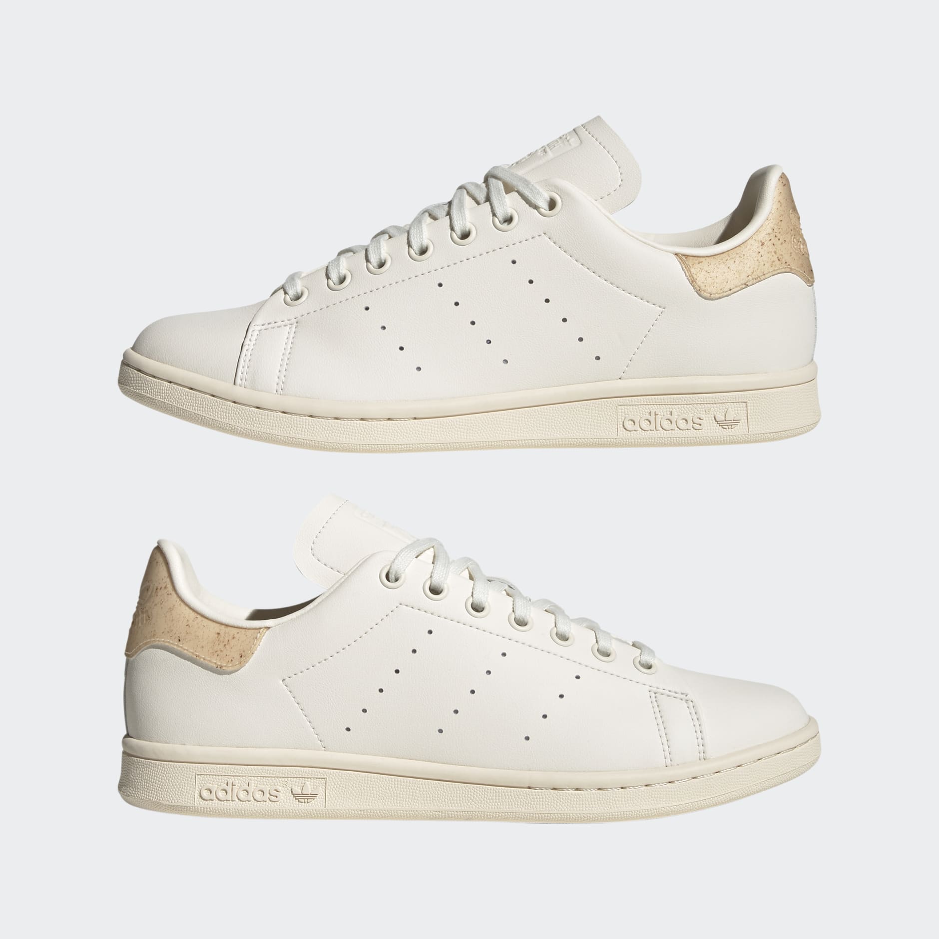 Men's Shoes - Stan Smith Lux Shoes - White | adidas Egypt