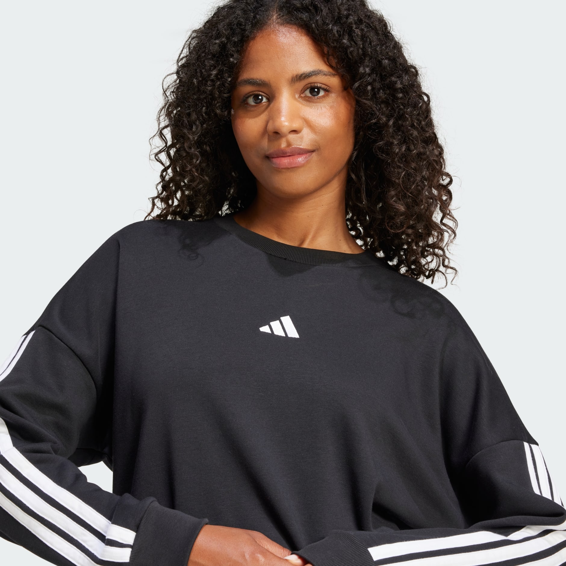 Essentials 3-Stripes French Terry Sweatshirt