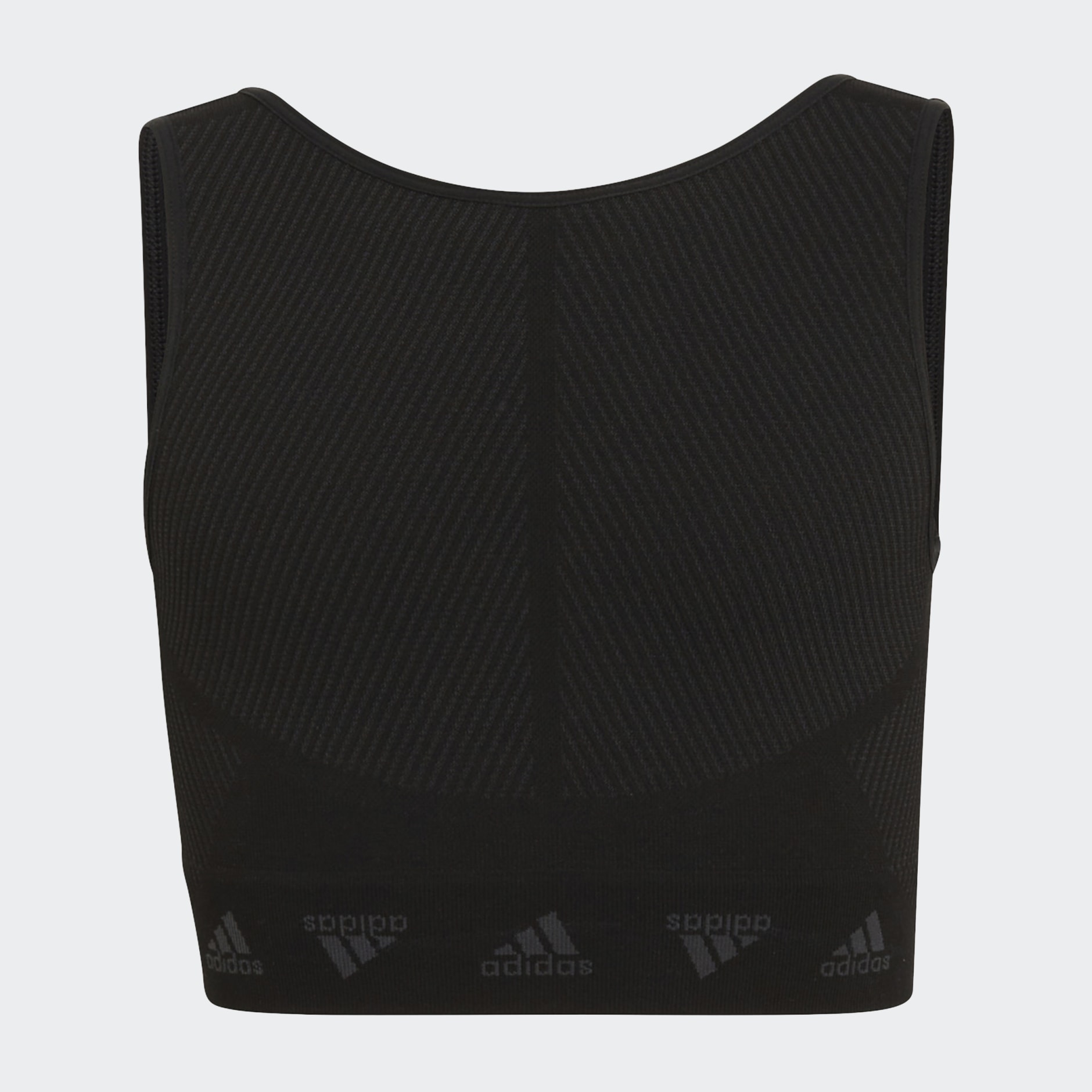 adidas AEROKNIT Training Seamless Cropped Tank Top