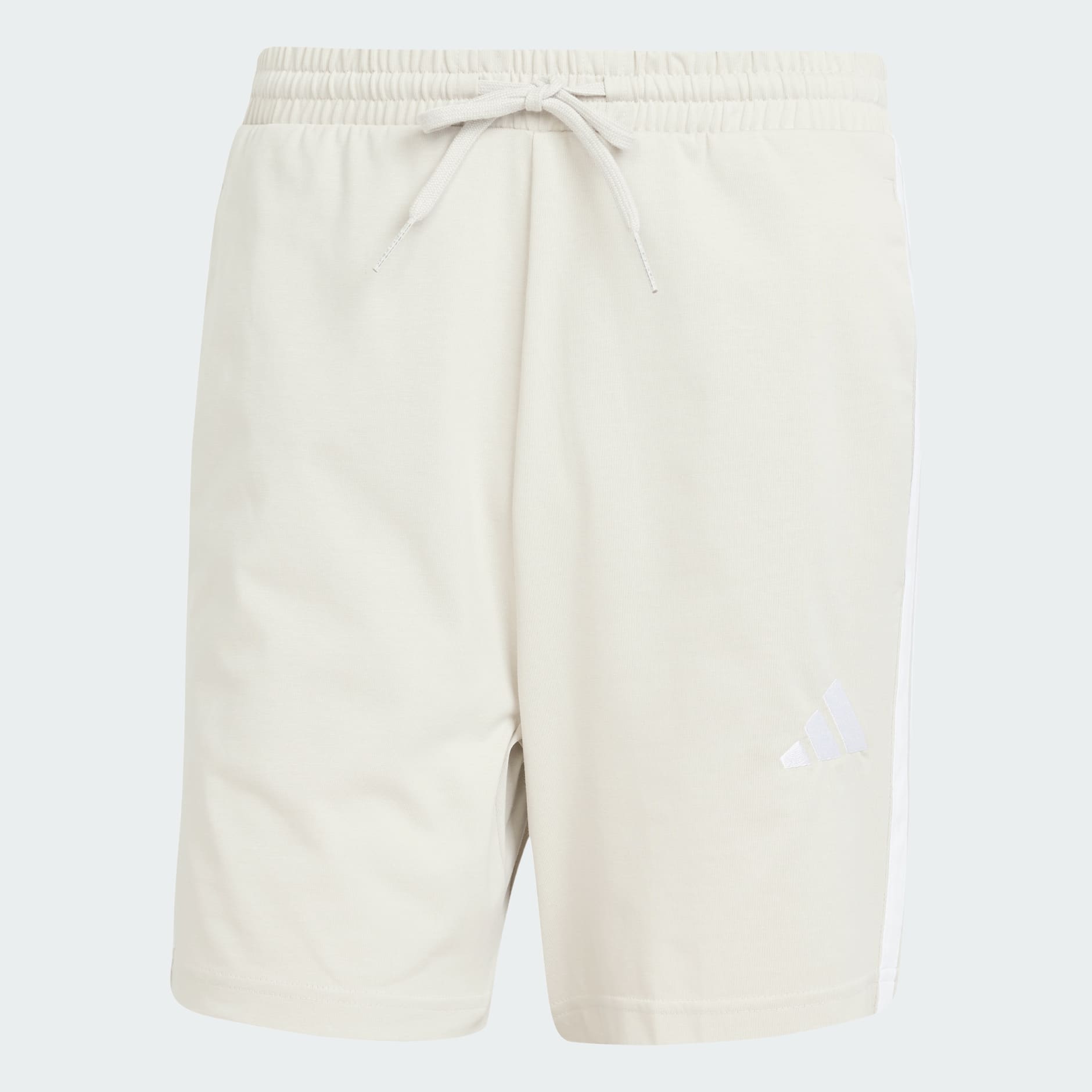 Essentials 3-Stripes Single Jersey Shorts 7-Inch