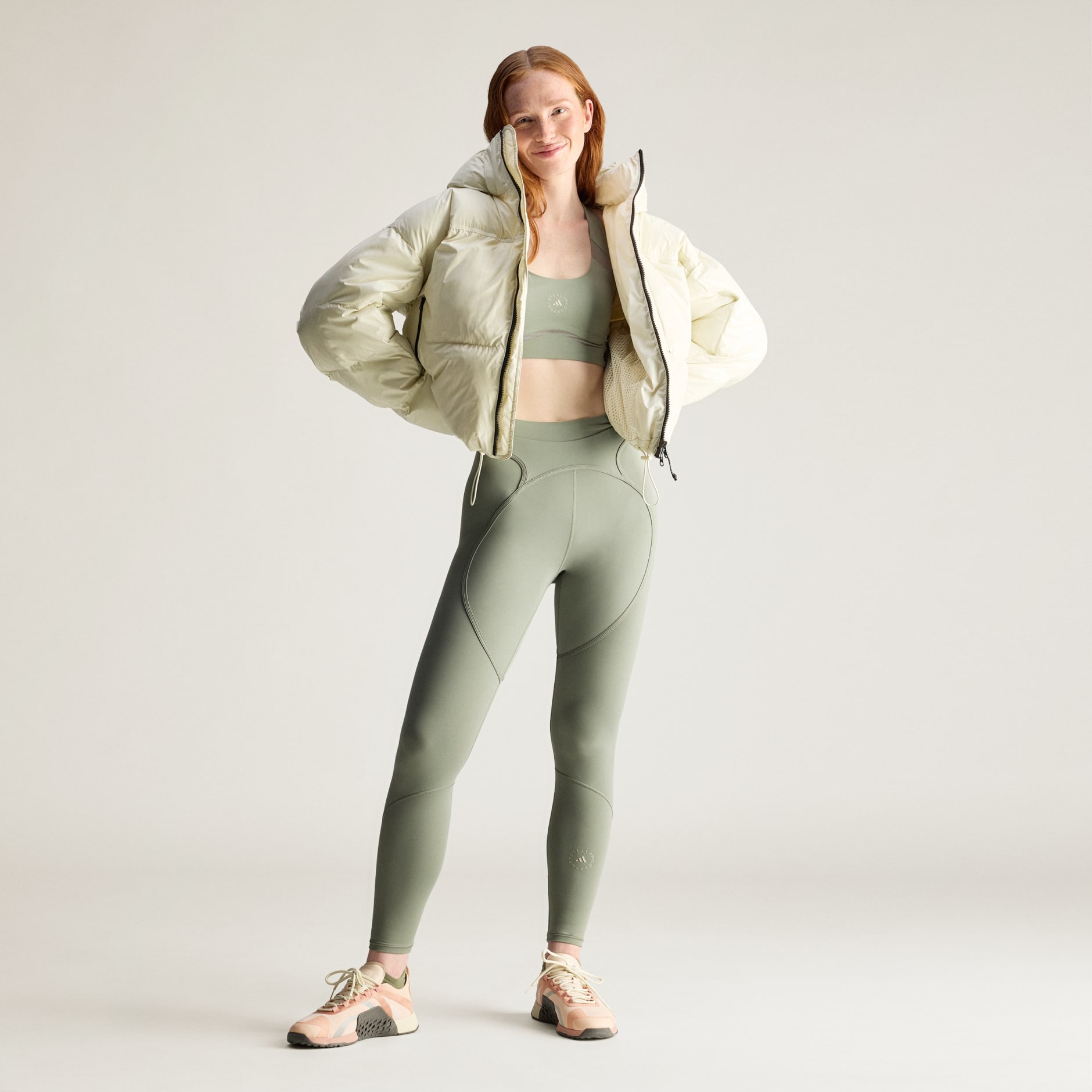 CLOTHING - adidas By Stella McCartney Short Padded Winter