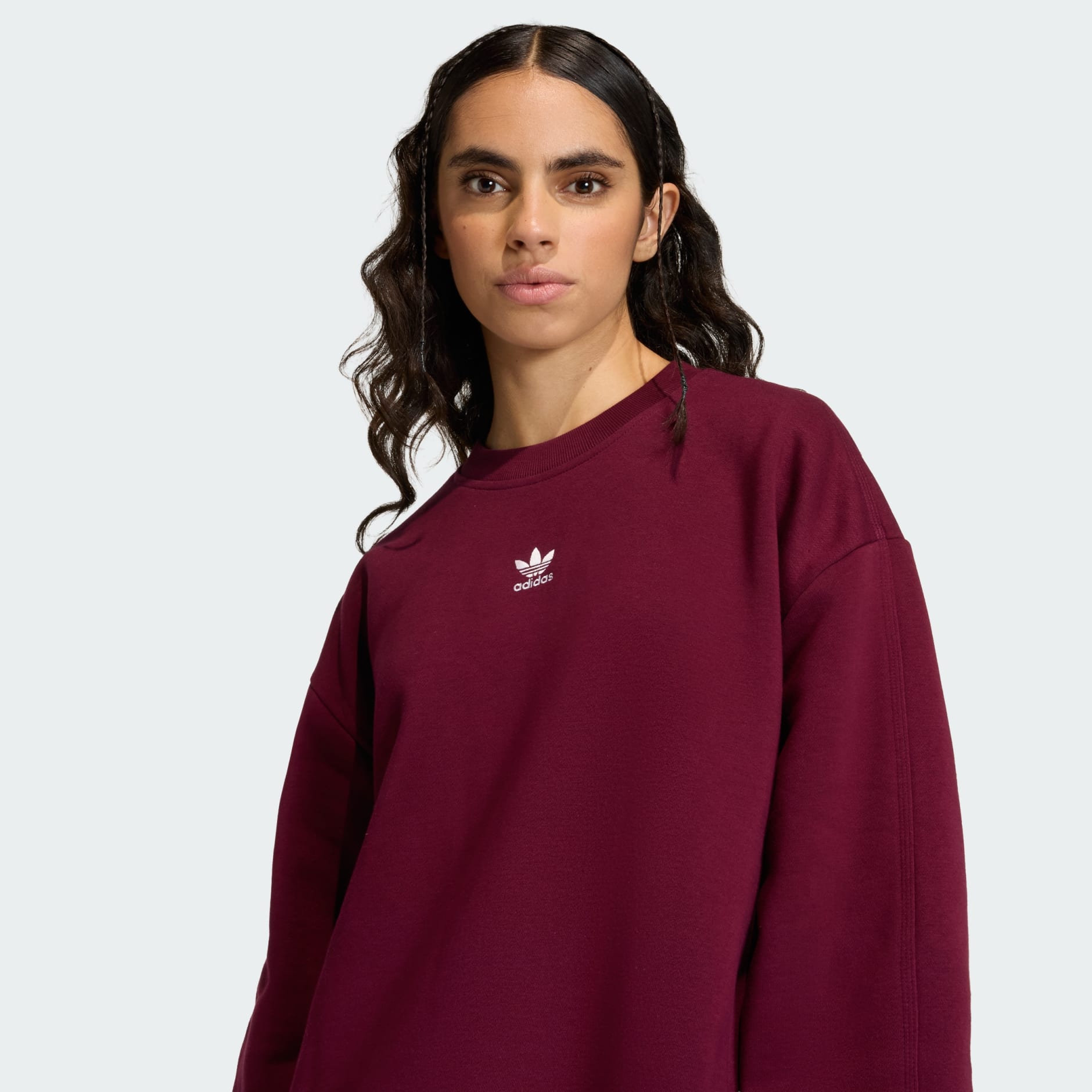 Hanorac din fleece supradimensionat ESSENTIALS