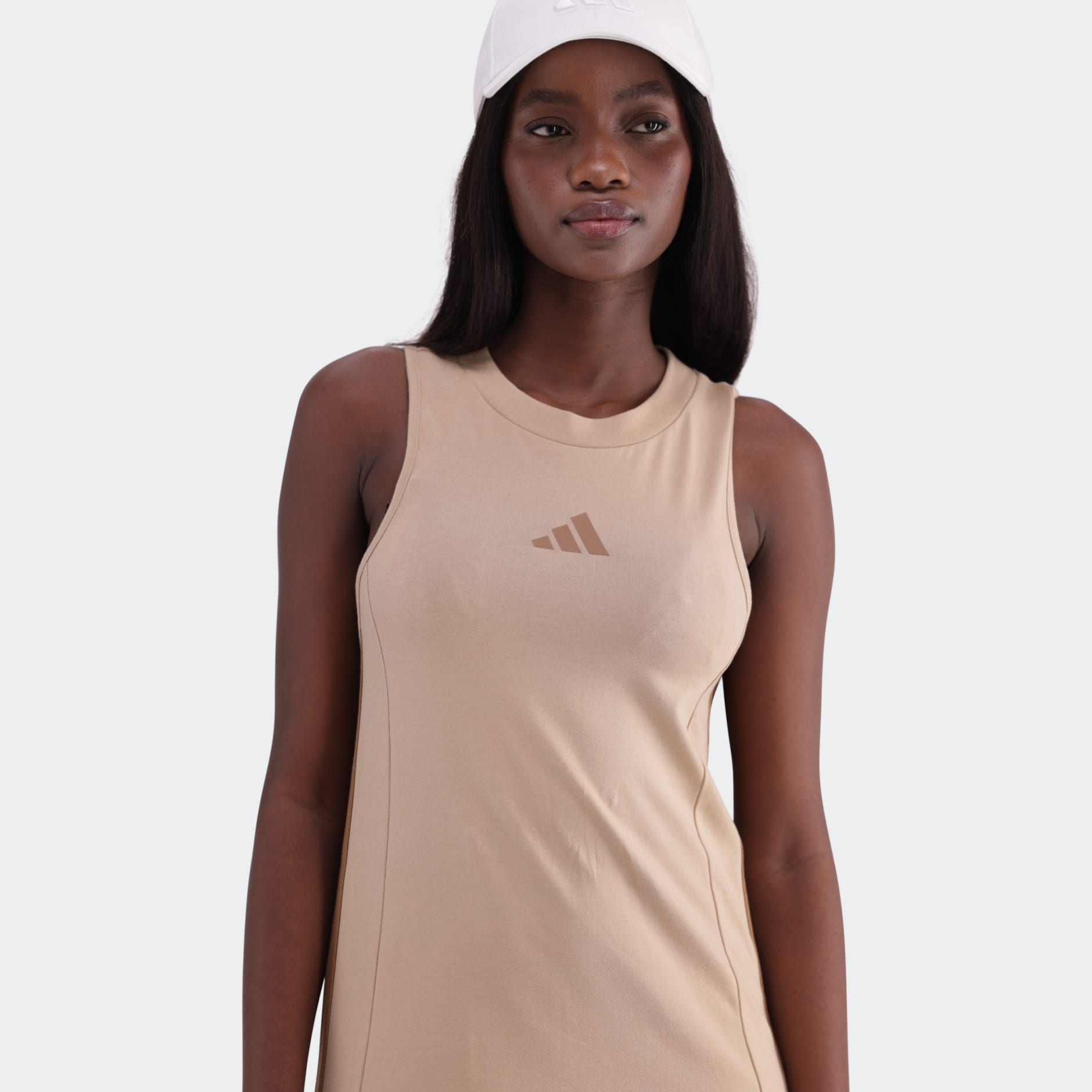 Essentials 3-Stripes Long Racerback Dress