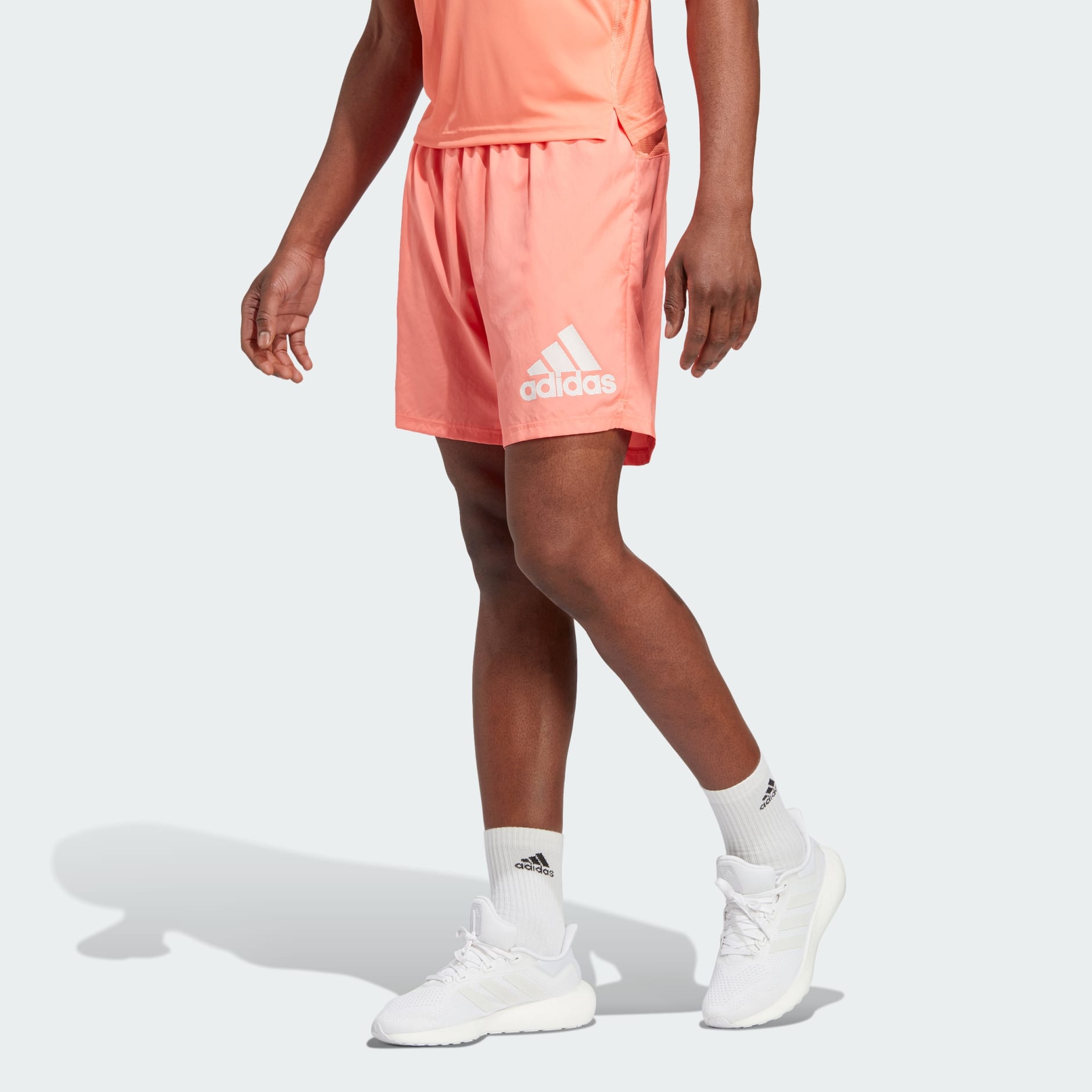 adidas RUNIT SHORTS Orange adidas LK